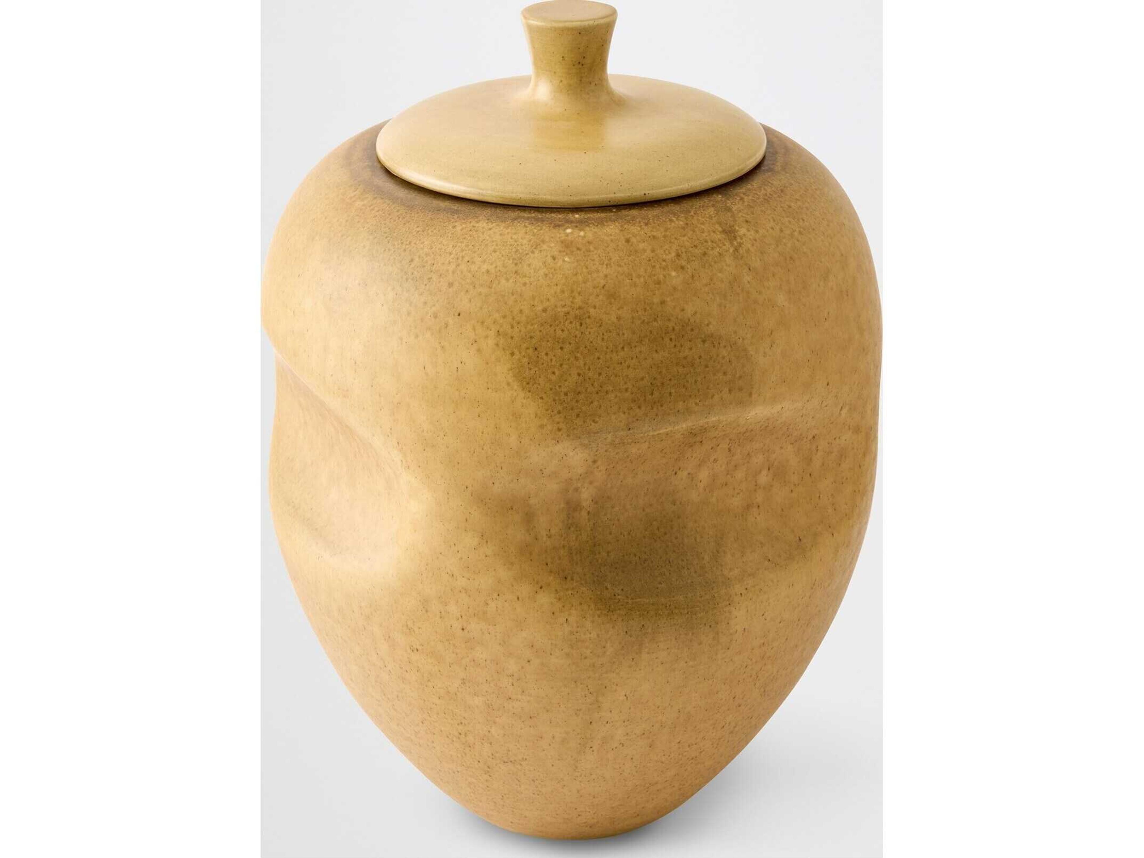 Global Views Opolo Jar Camel Decorative Accent