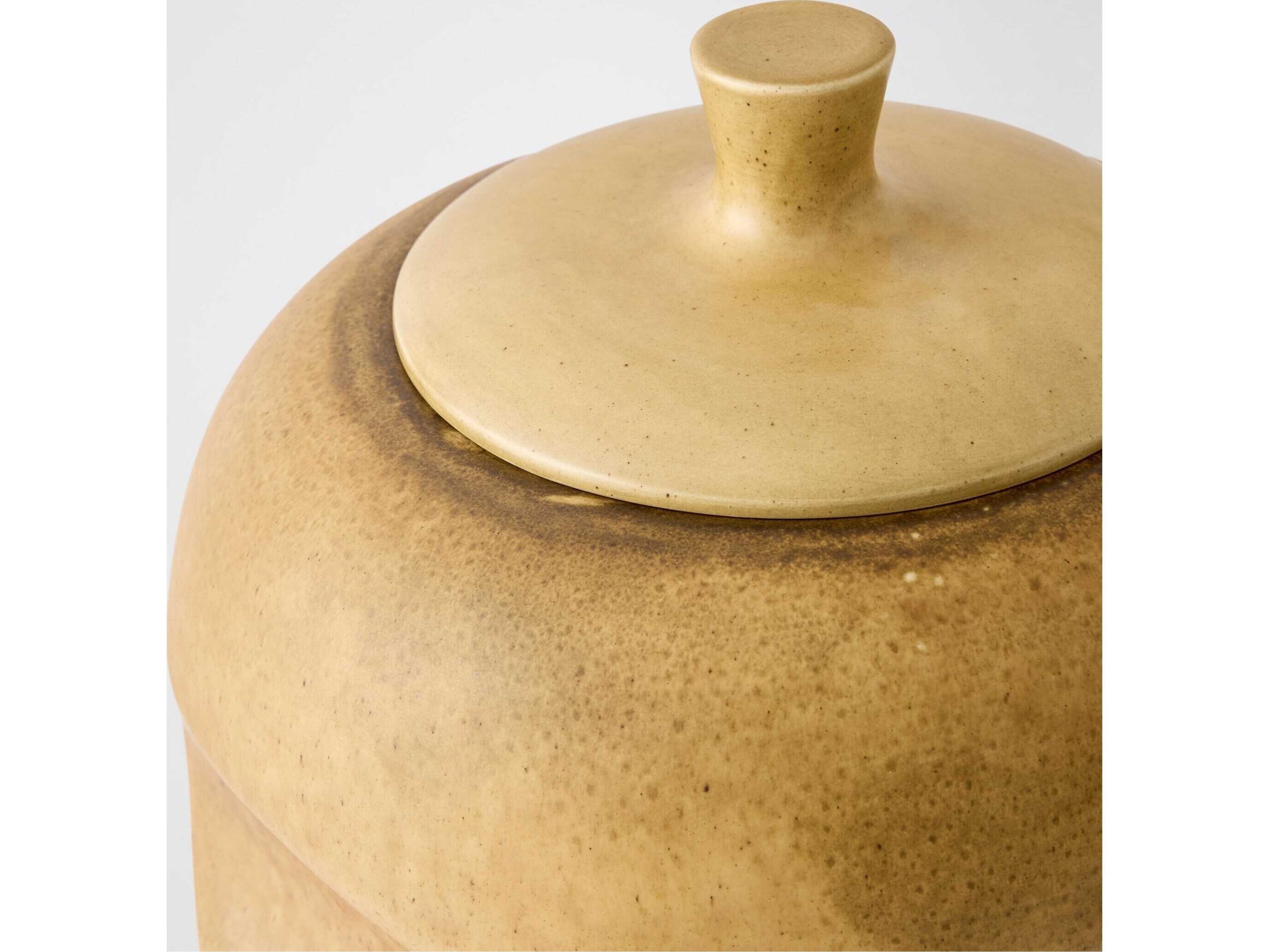 Global Views Opolo Jar Camel Decorative Accent