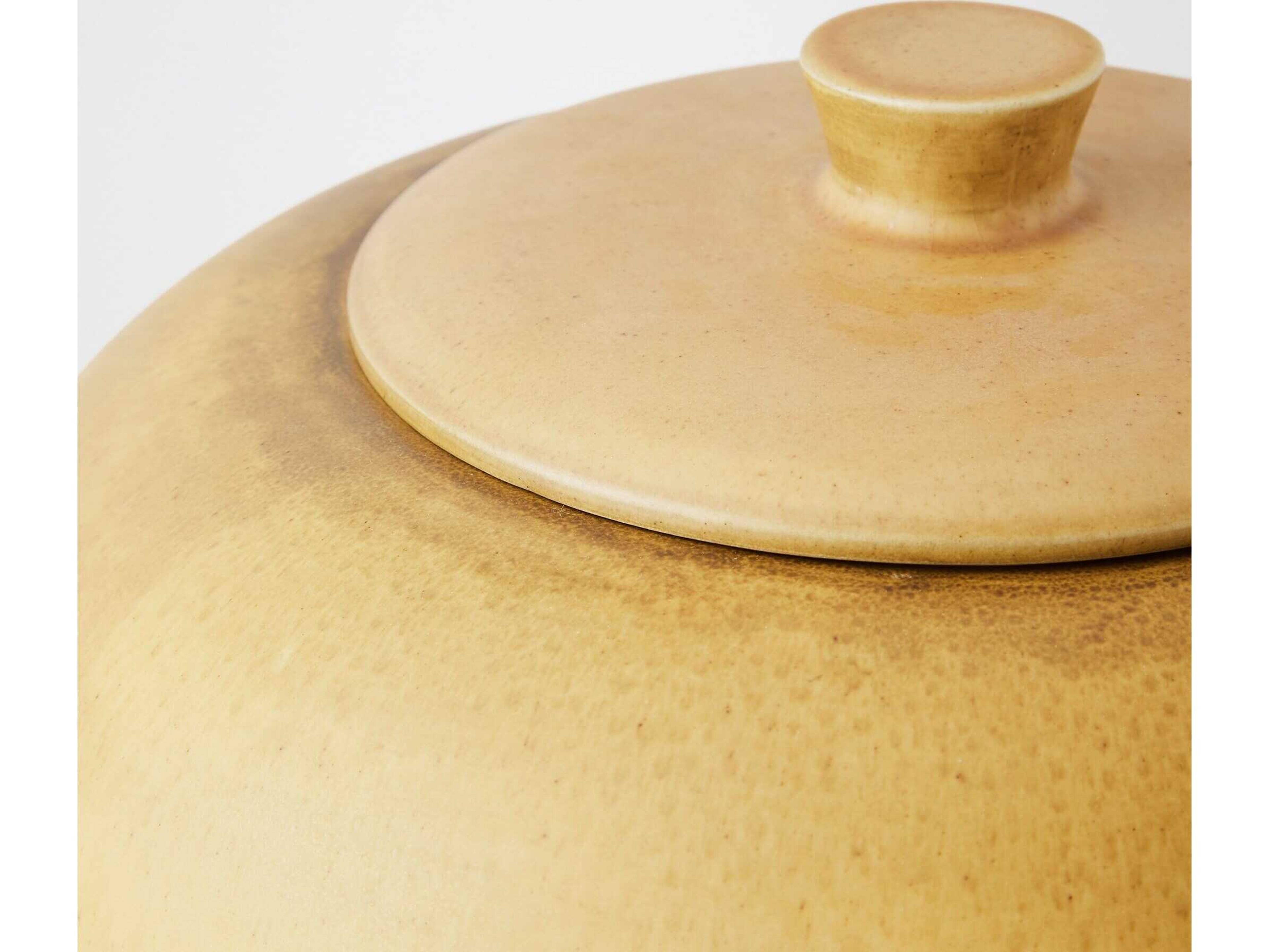 Global Views Opolo Jar Camel Decorative Accent