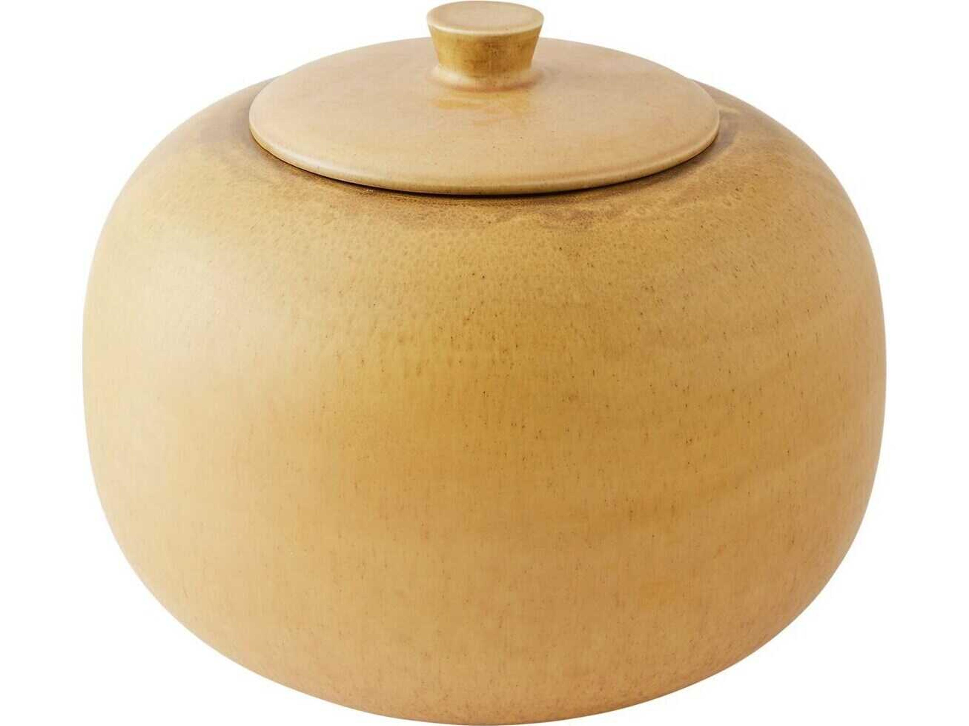 Opolo Jar Camel Decorative Accent