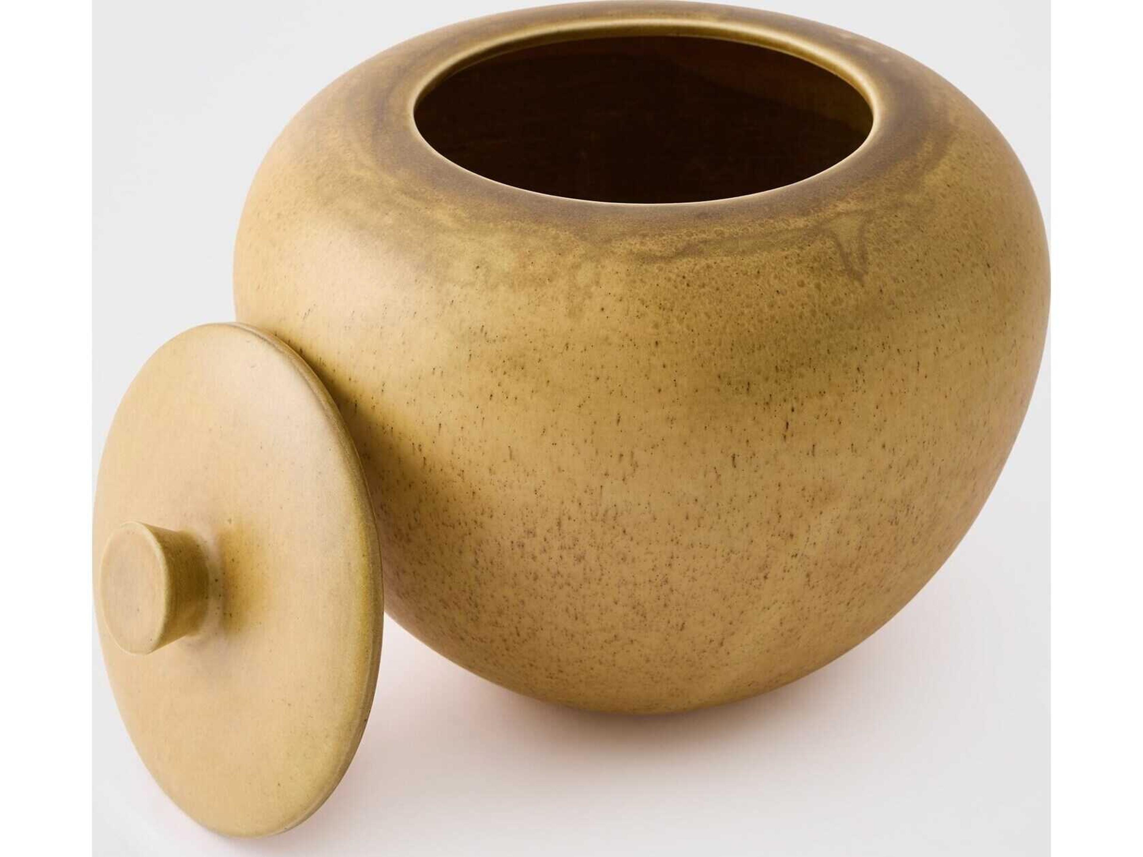 Global Views Opolo Jar Camel Decorative Accent