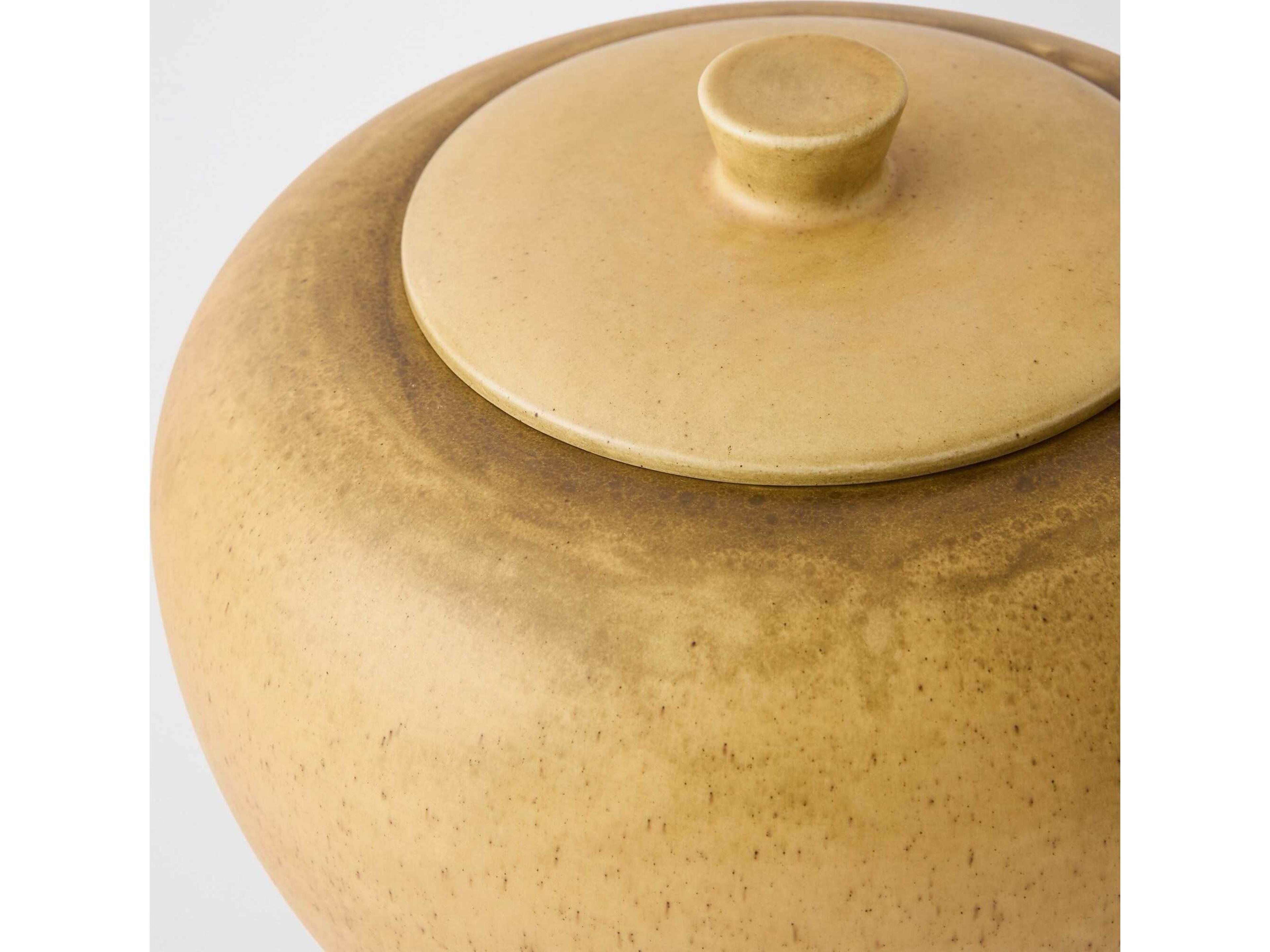 Global Views Opolo Jar Camel Decorative Accent