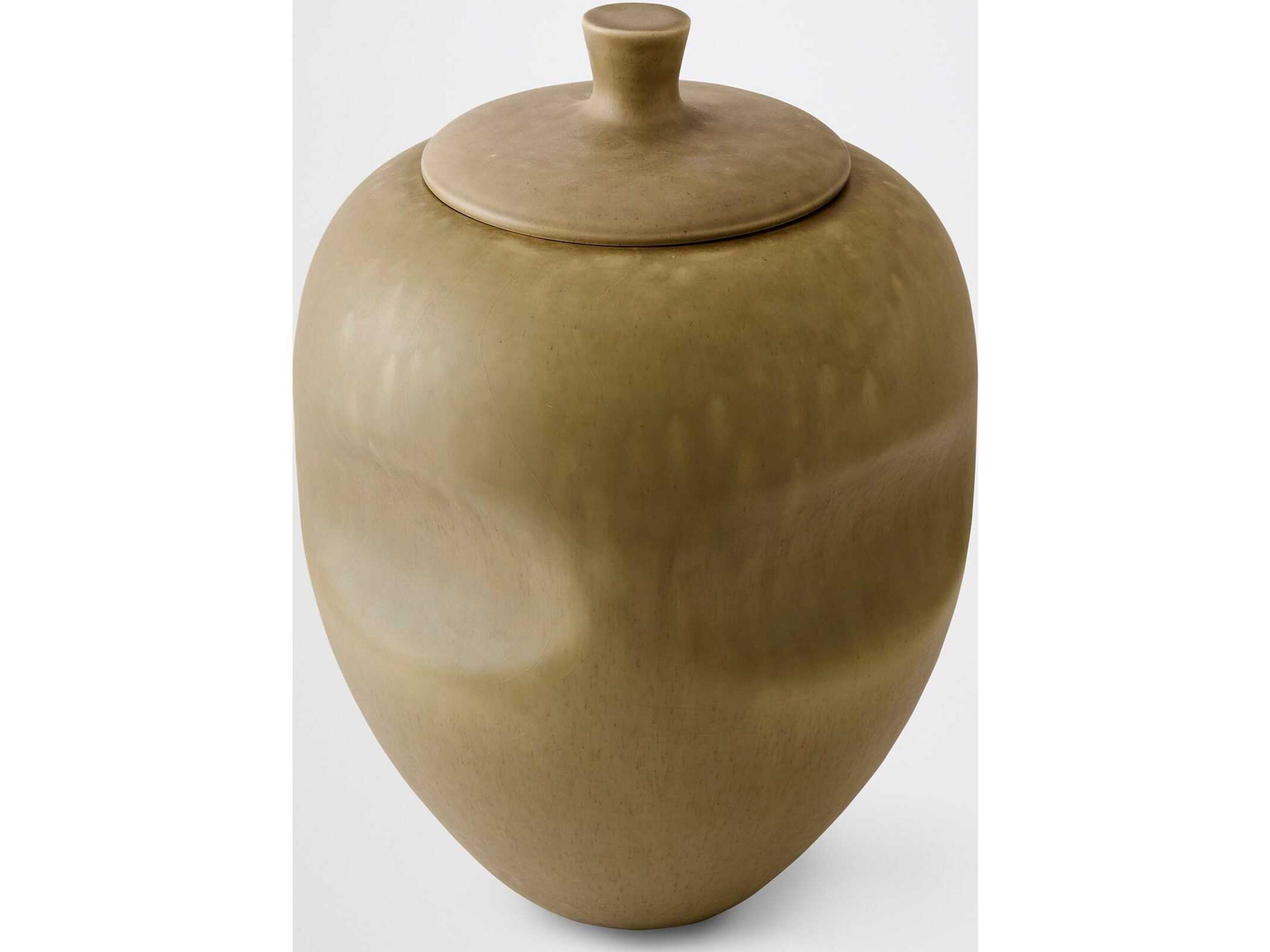 Global Views Opolo Jar Moss Decorative Accent