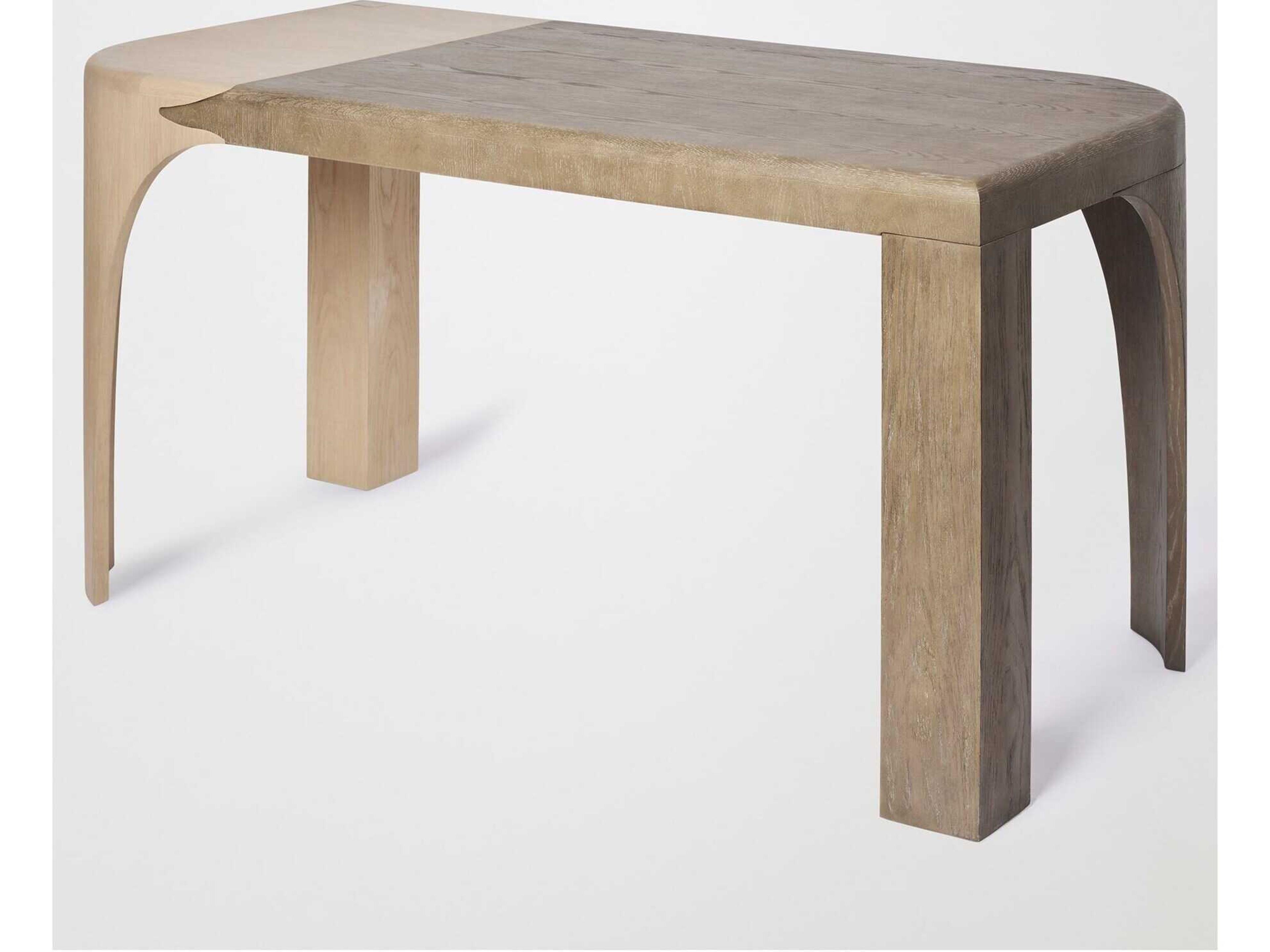 Surfrider Rectangular Wood End Table