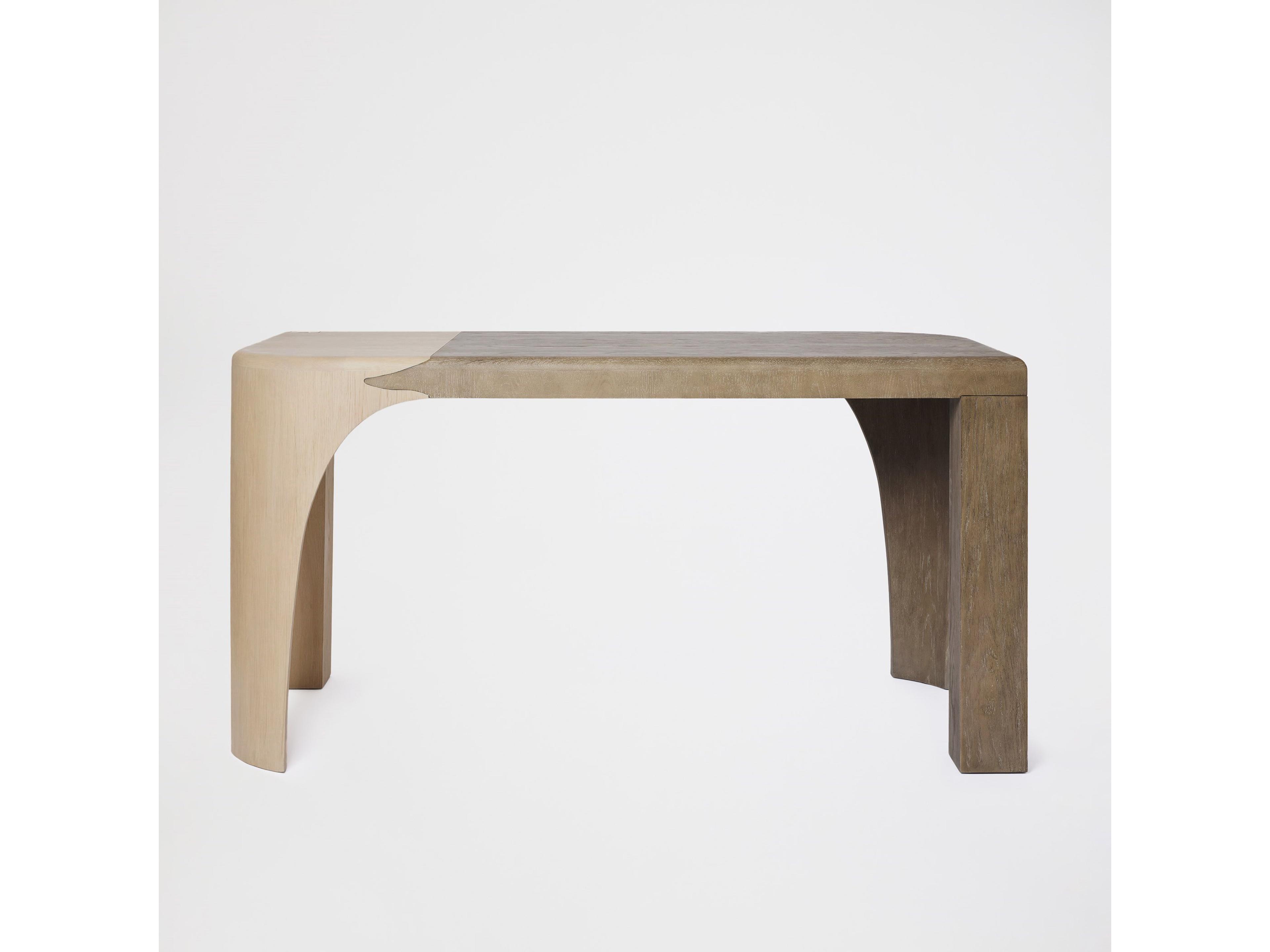 Global Views Surfrider Rectangular Wood End Table