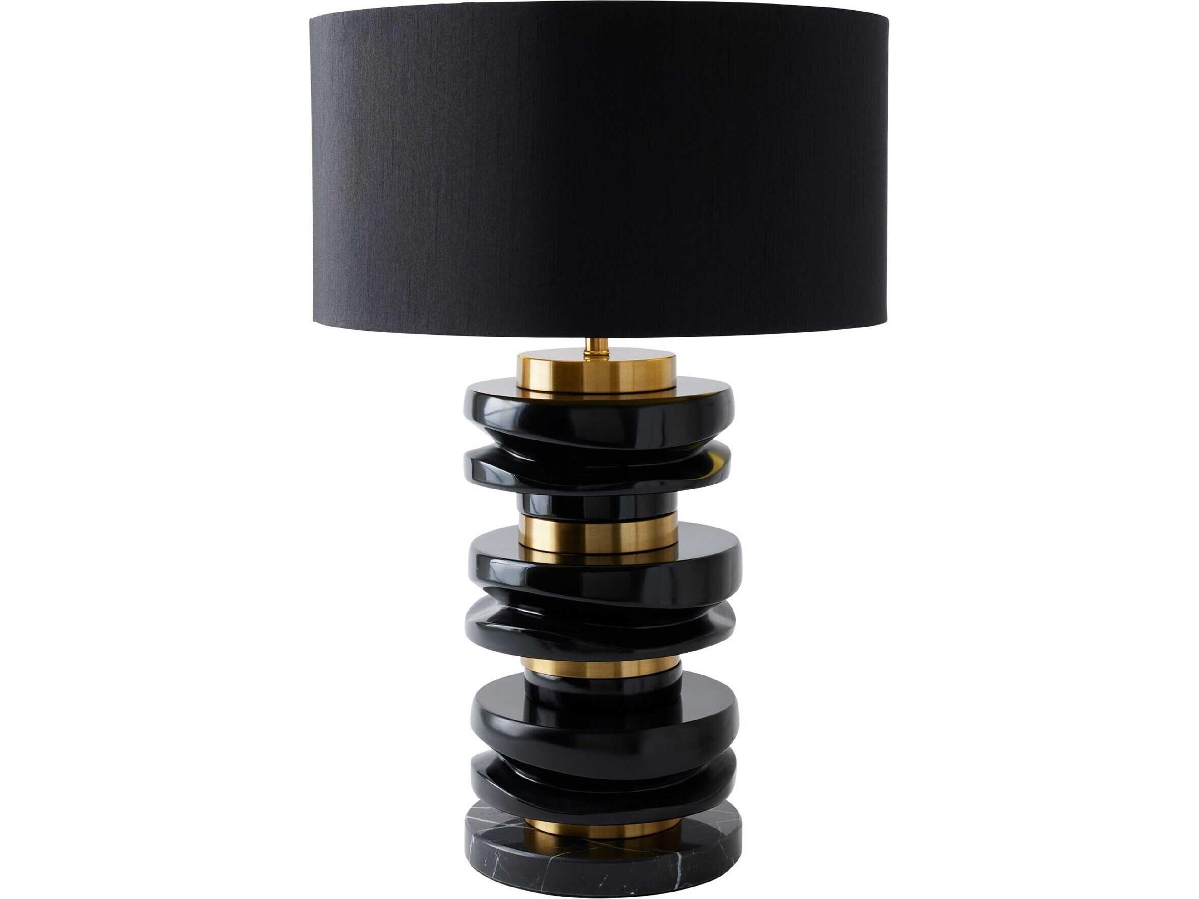 Meteor Brass Buffet Lamp