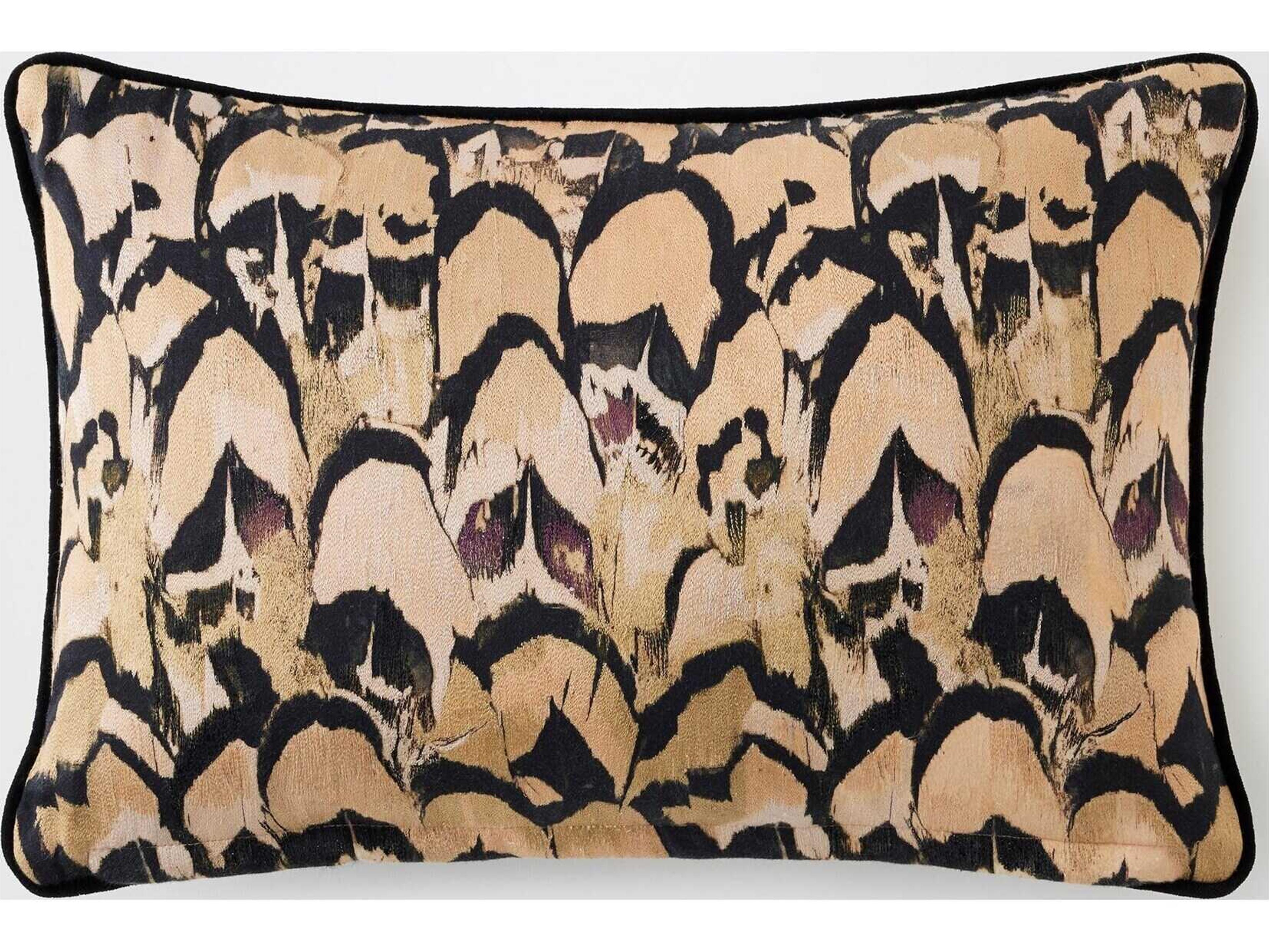 Global Views Feathers Lumbar Pillow