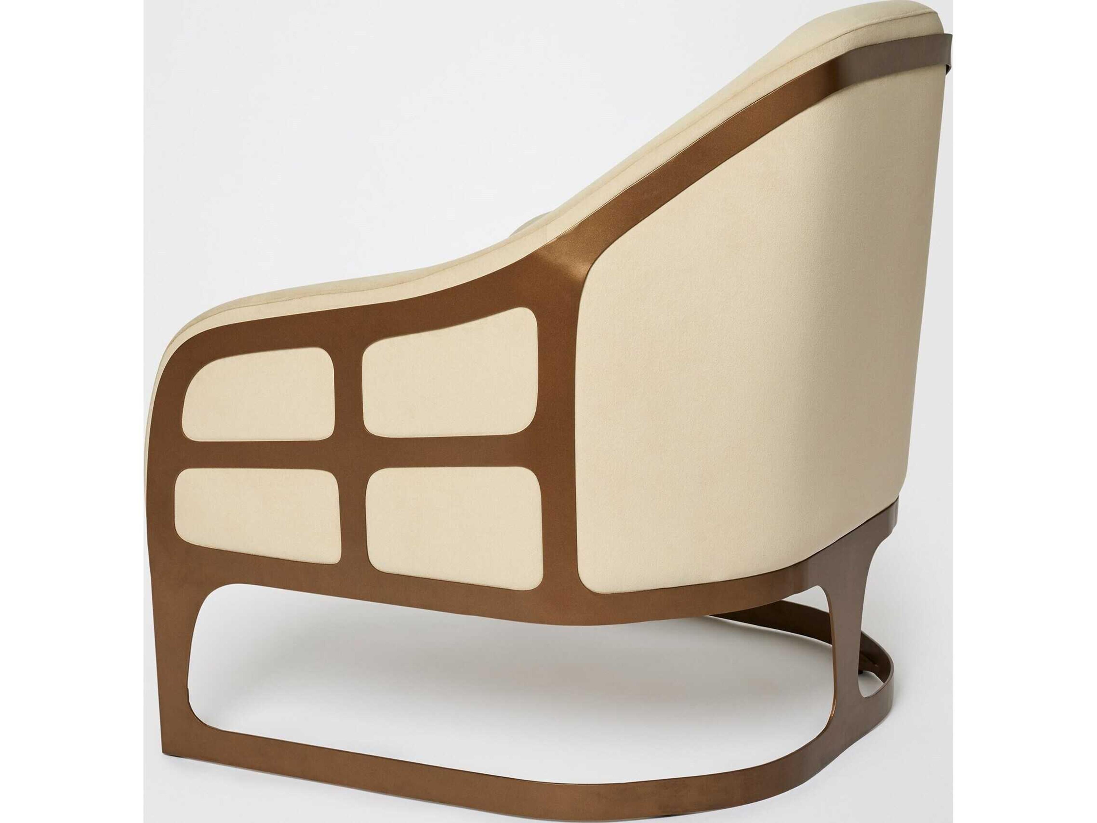 Global Views Soho Bronze Accent Chair