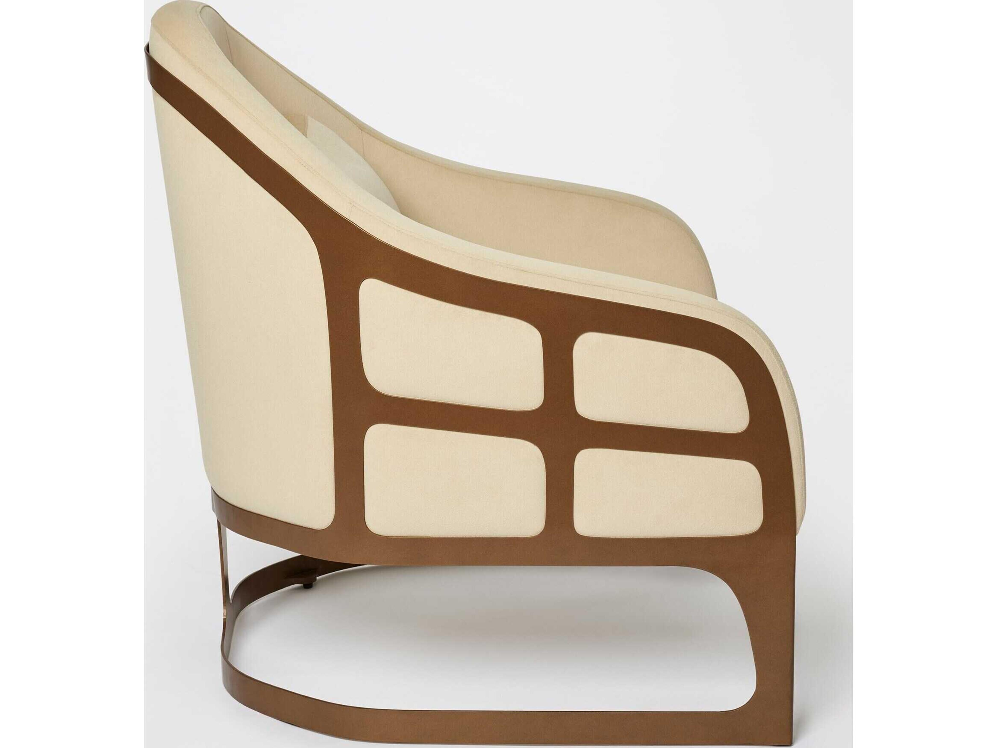 Global Views Soho Bronze Accent Chair