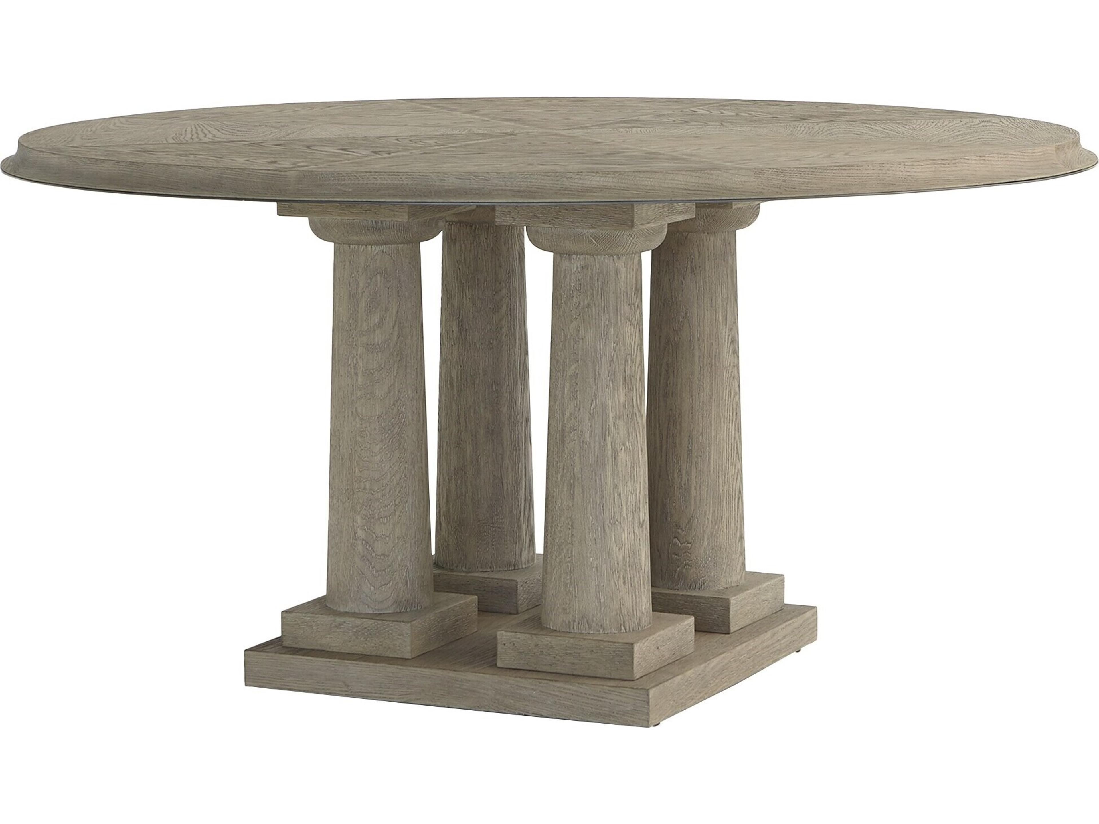 Round Wood Dining Table
