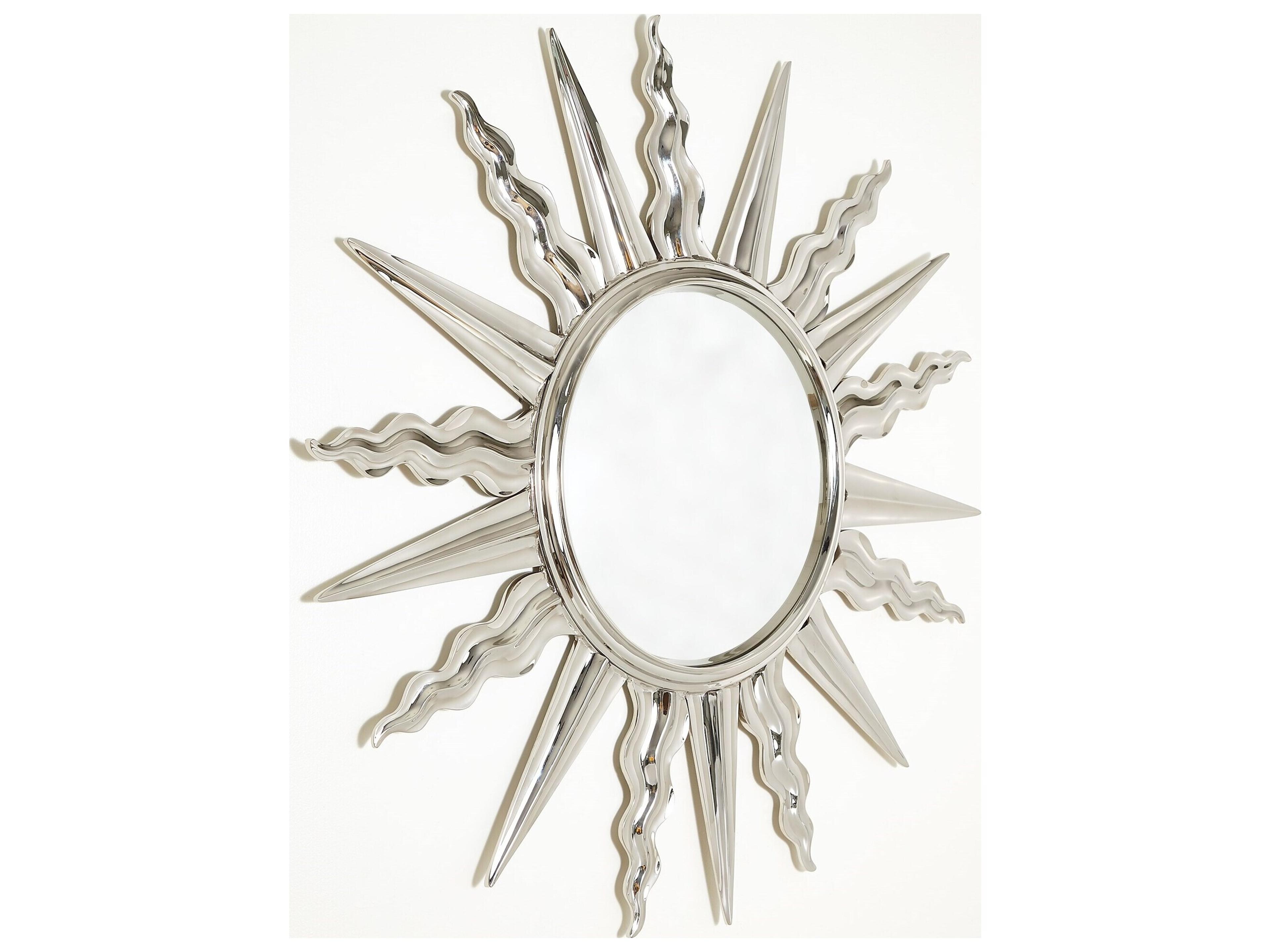 Global Views Soleil Wall Mirror Round