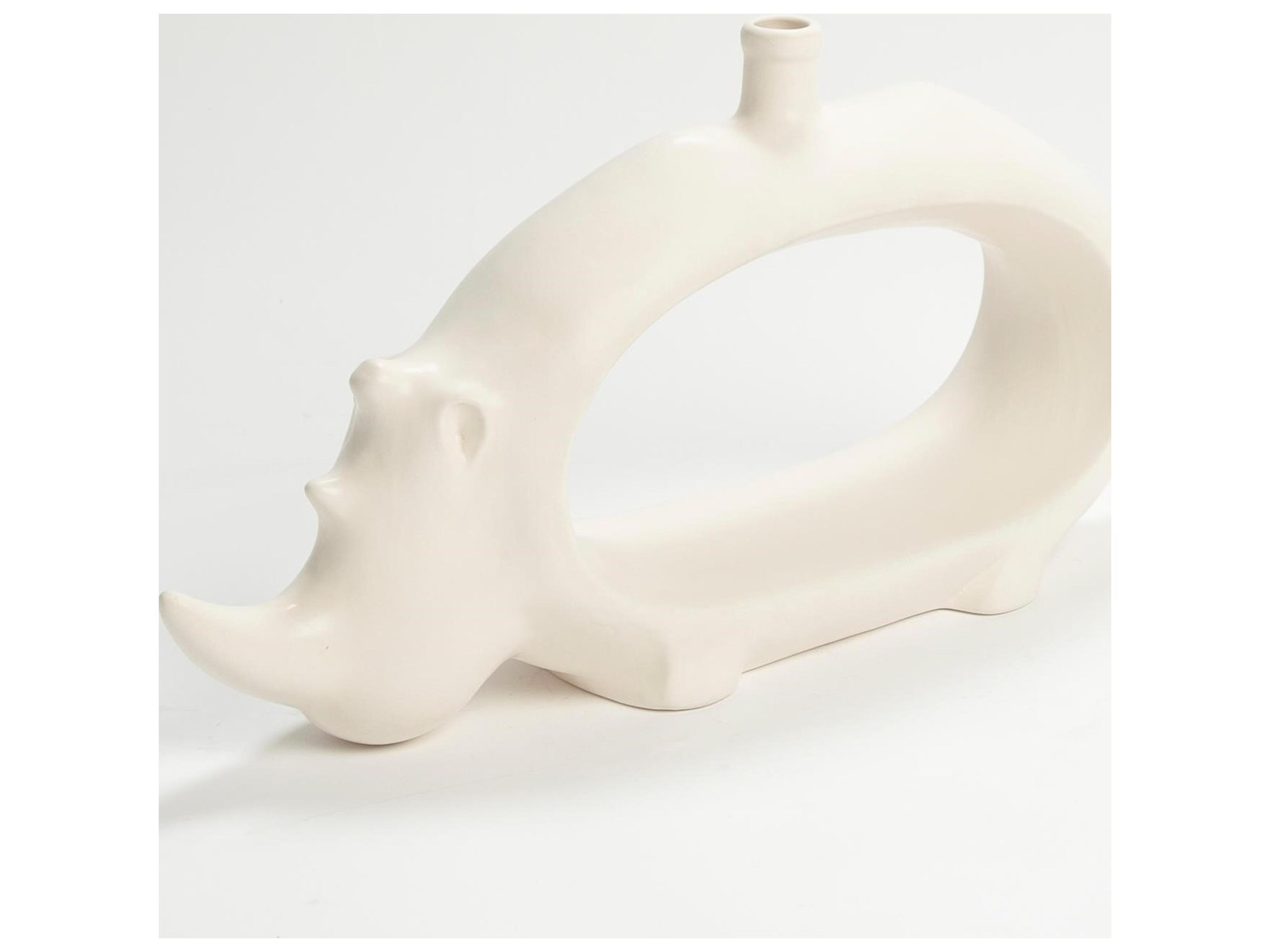Rhino Vase