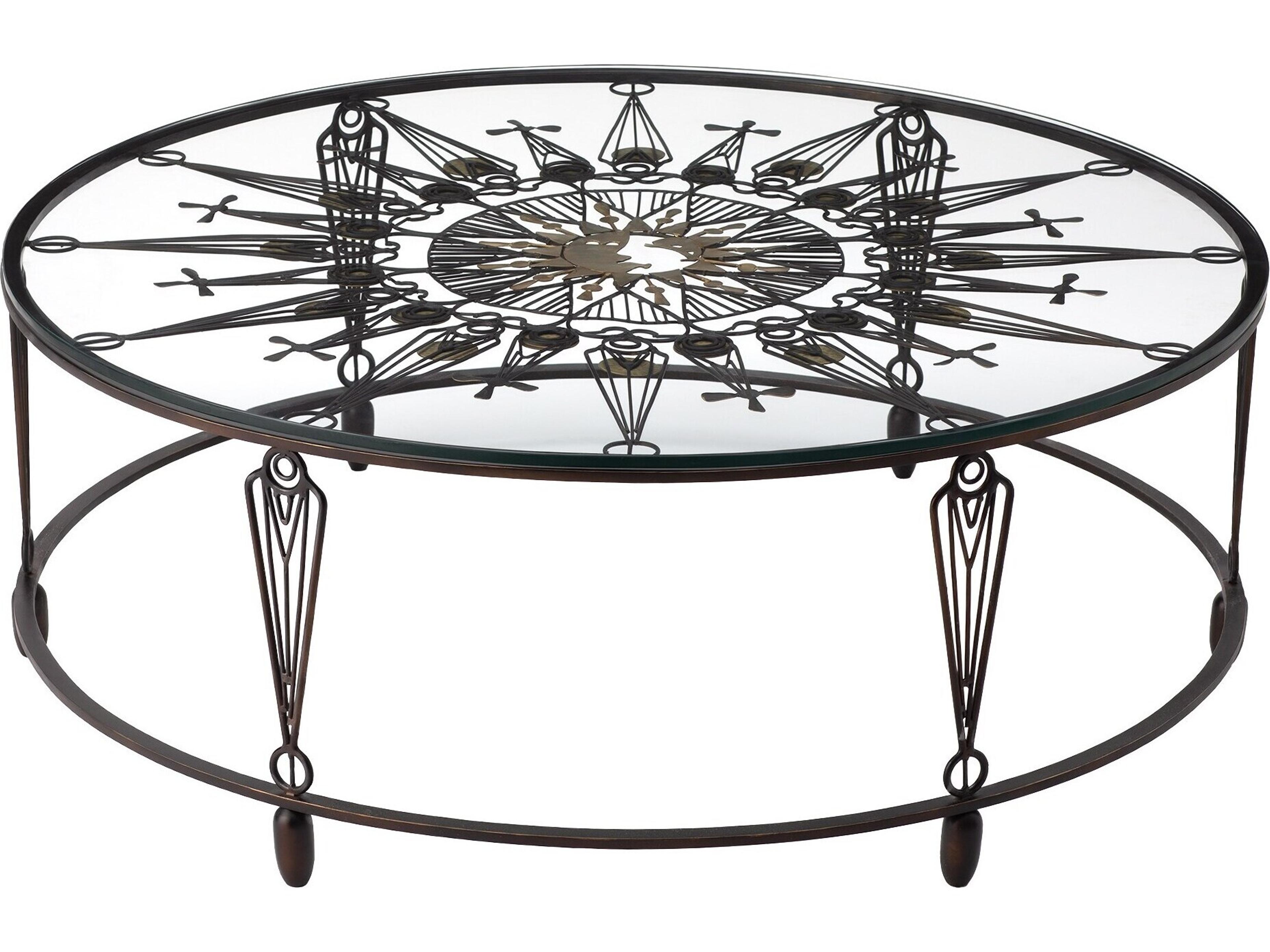 Round Glass Coffee Table
