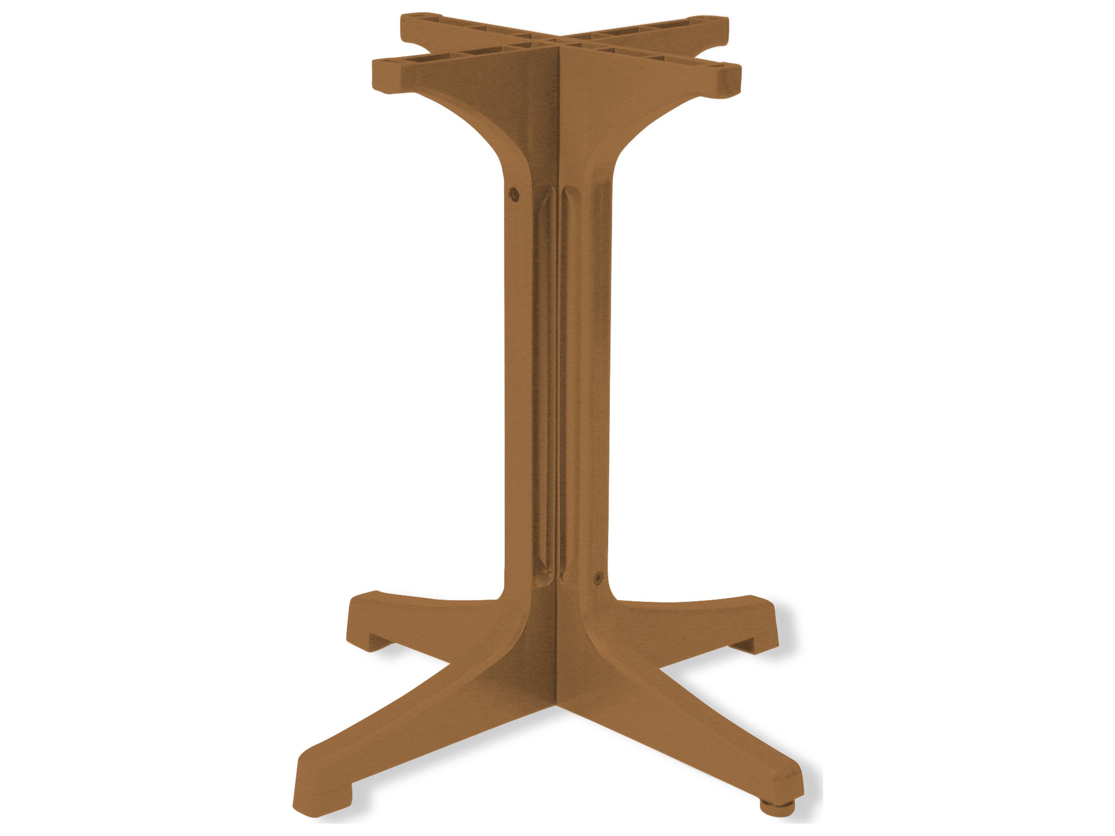 Alpha Resin Teakwood Small Table Base