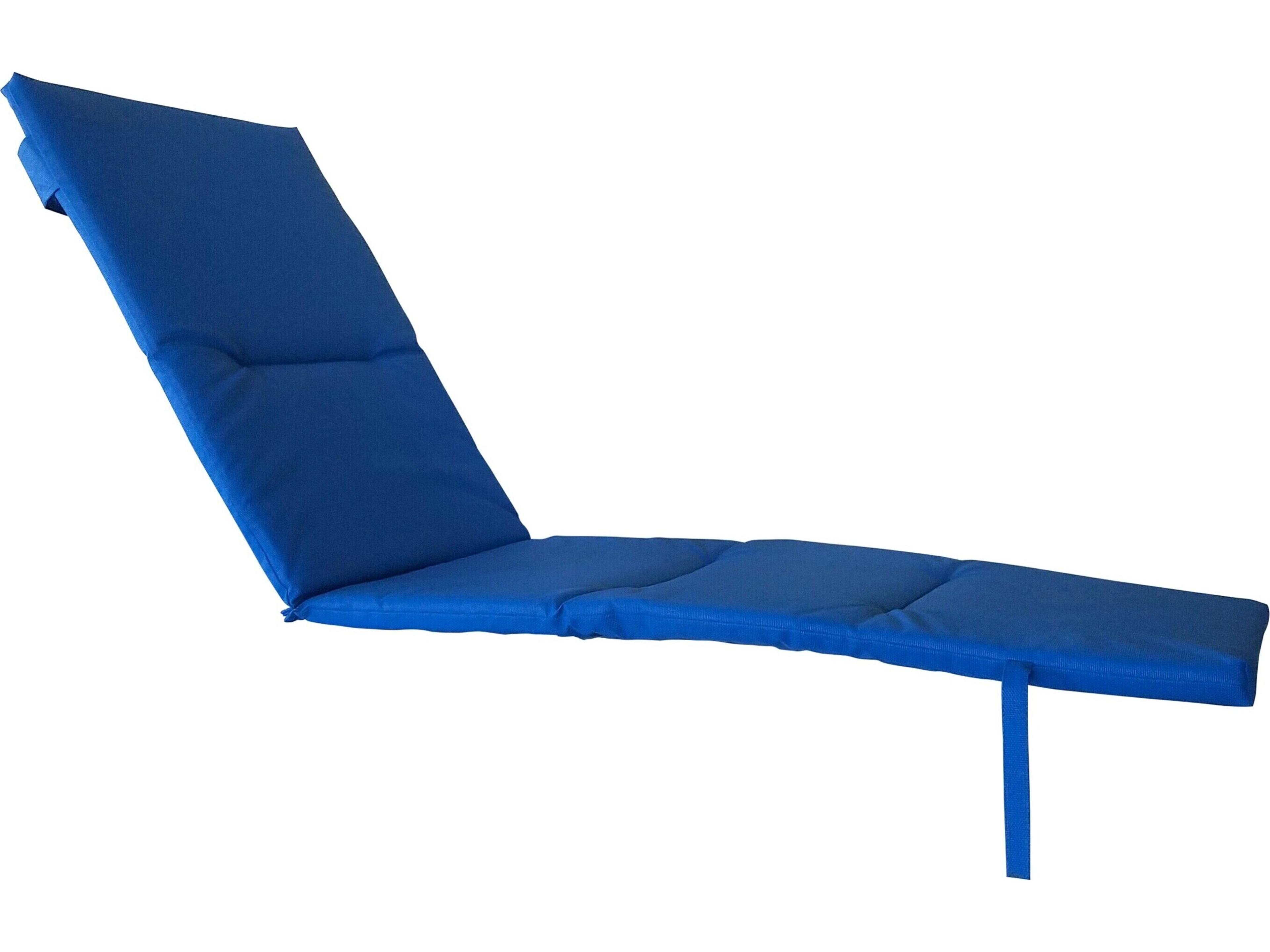 Eco Bahia Cushion Chaise Seat & Back in Blue