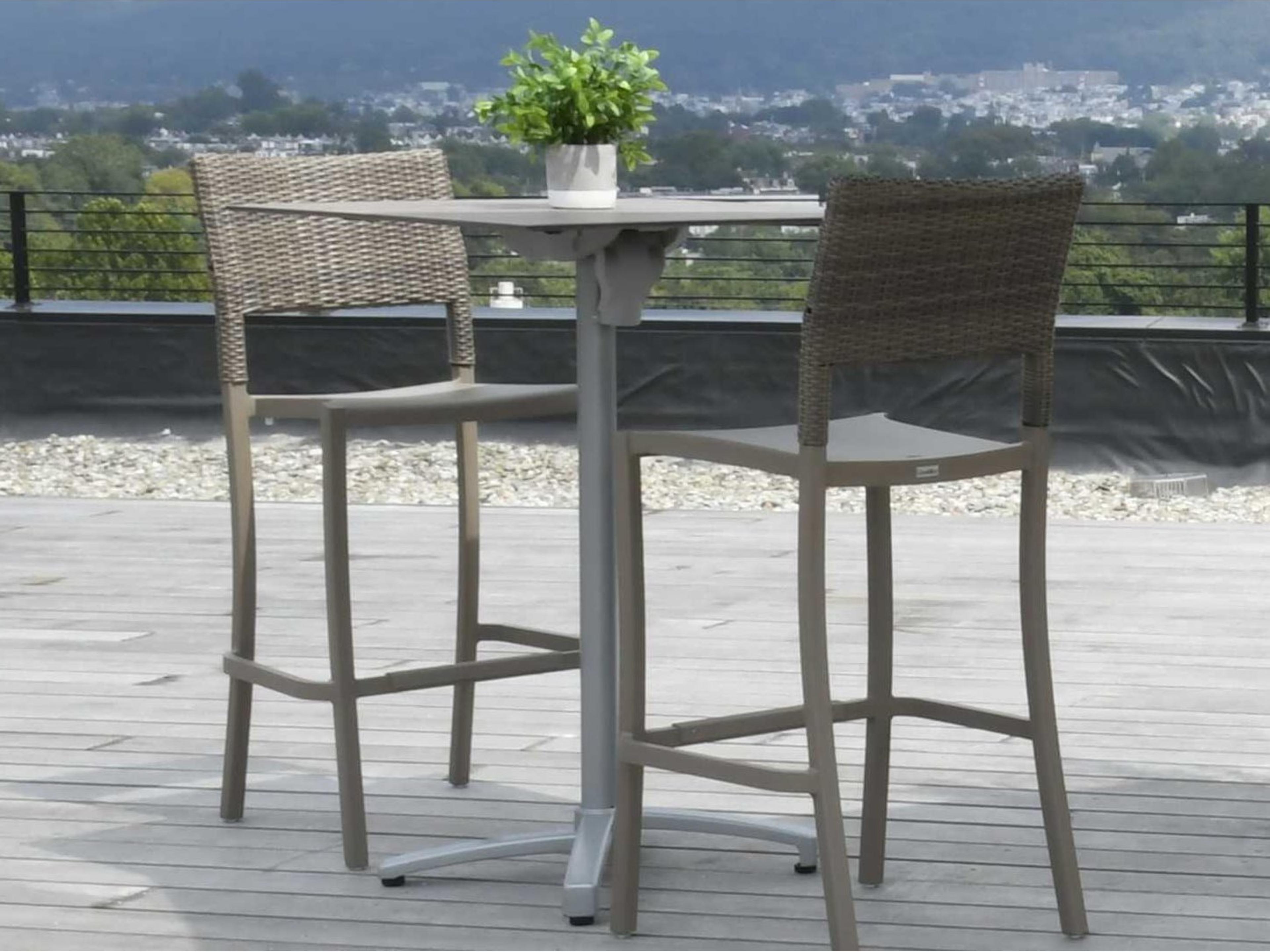 Java Resin French Taupe Bar Set