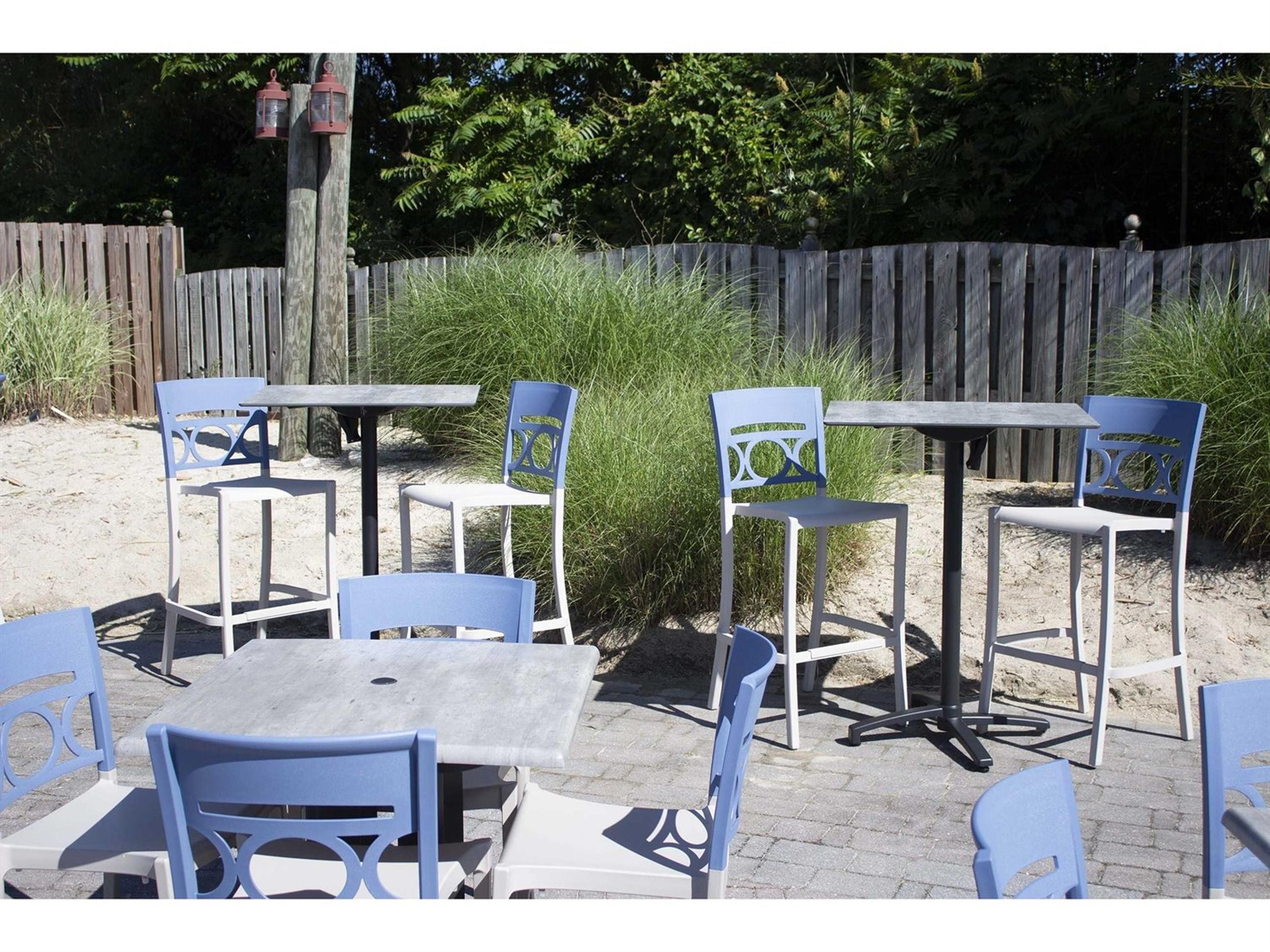 Moon Resin Denim Blue/Linen Bar Set