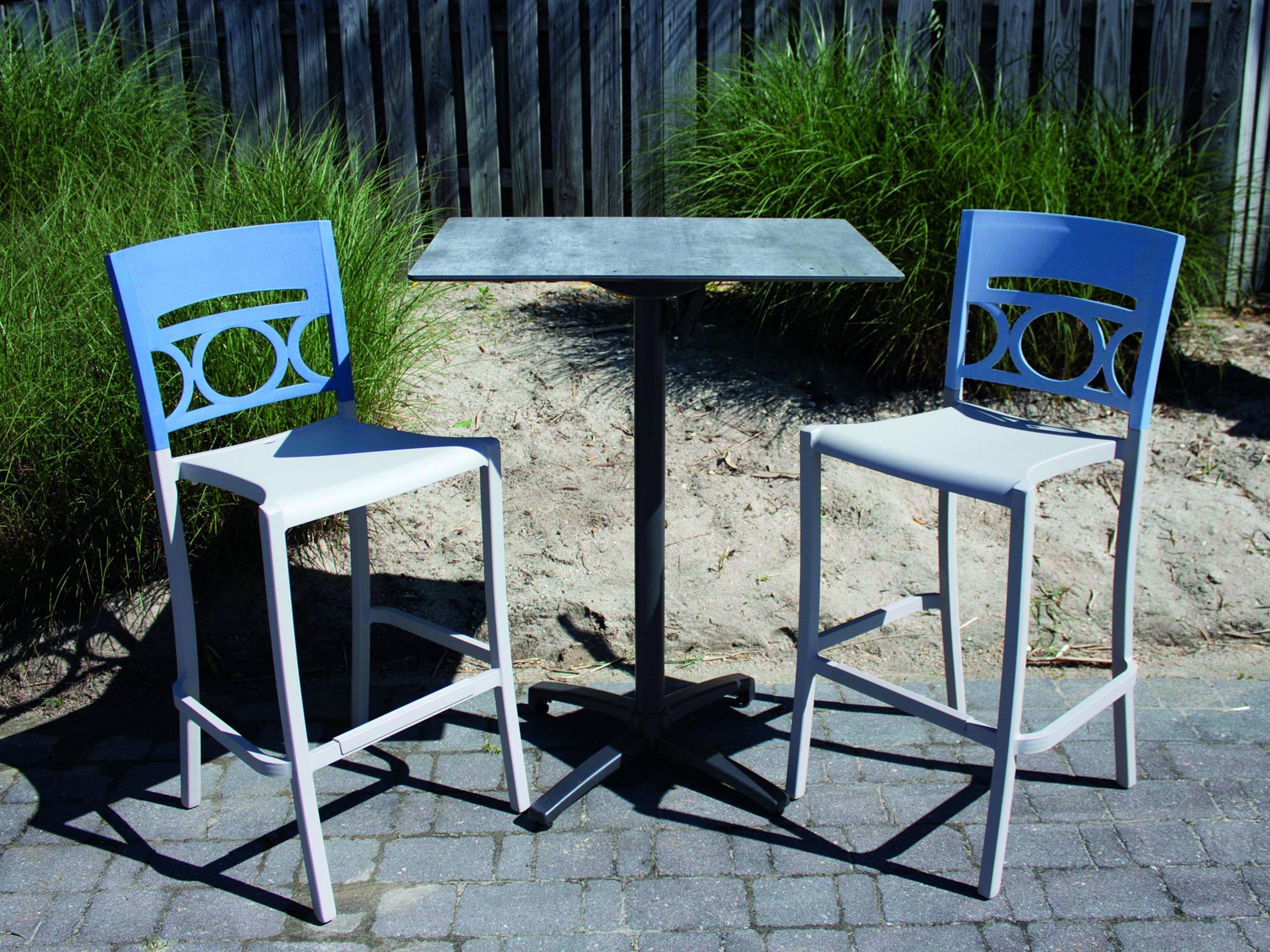 Moon Resin Denim Blue/Linen Bar Set