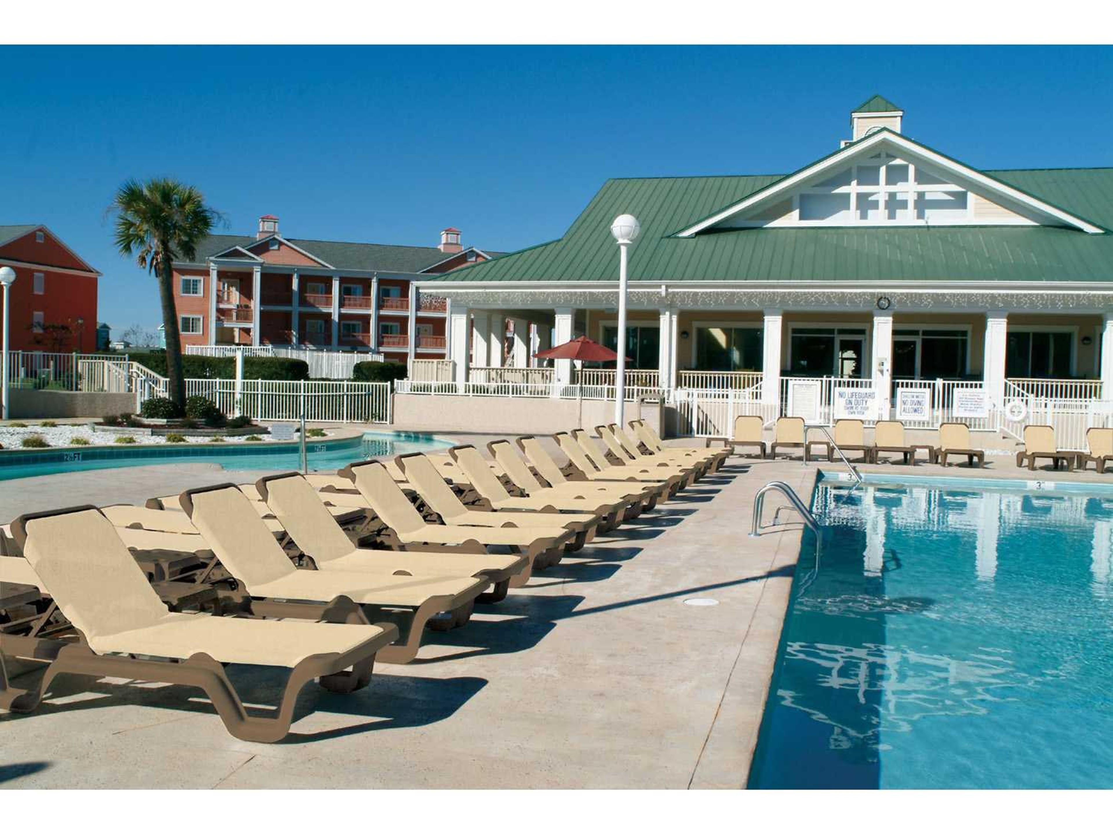 Marina Sling Resin Bronze Mist Patio Lounge Set in Khaki