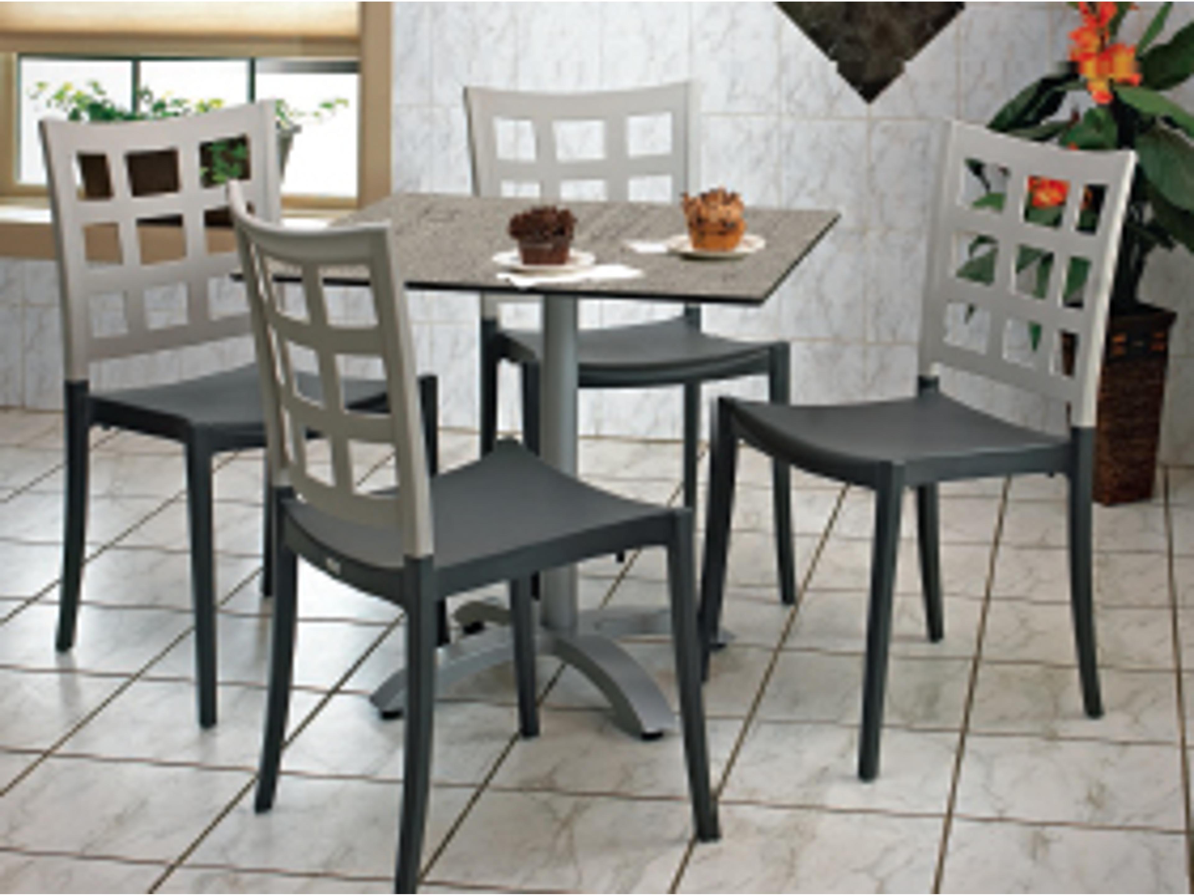 Plazza Aluminum Outdoor Dining Set