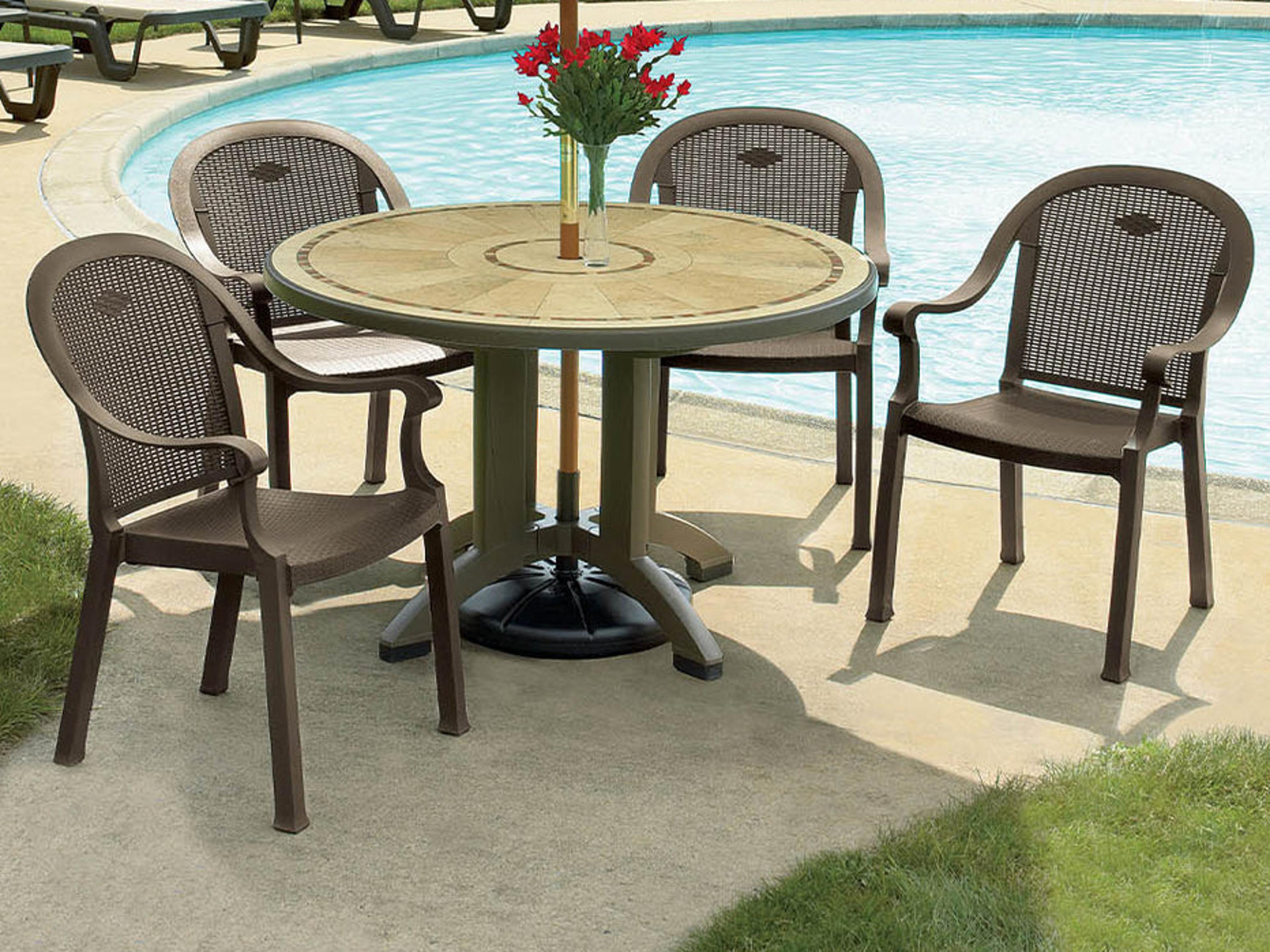 Sumatra Resin Outdoor Patio Dining Set