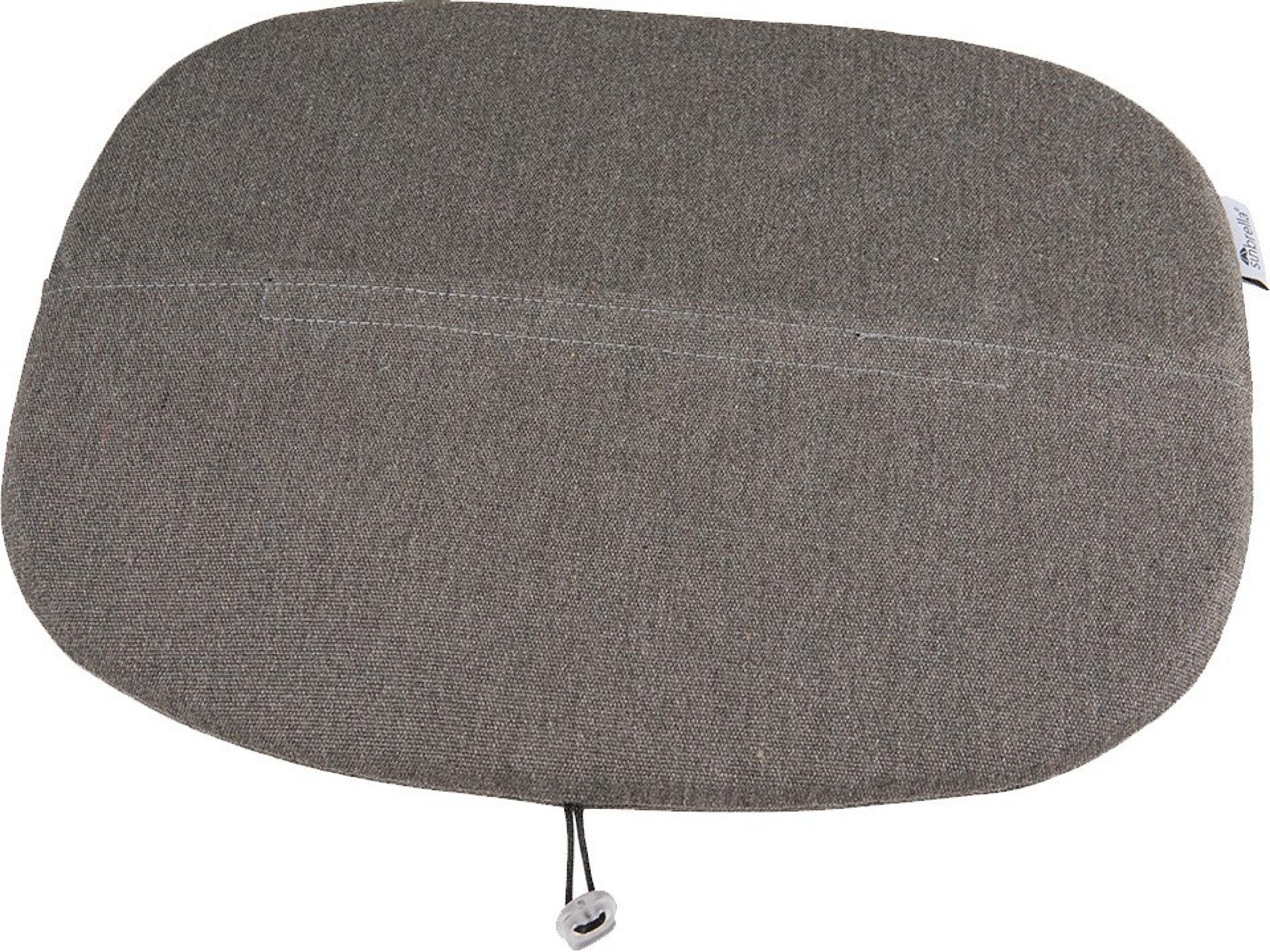 Ramatuelle 73" Barstool or Arm Chair Seat Cushion in Gray
