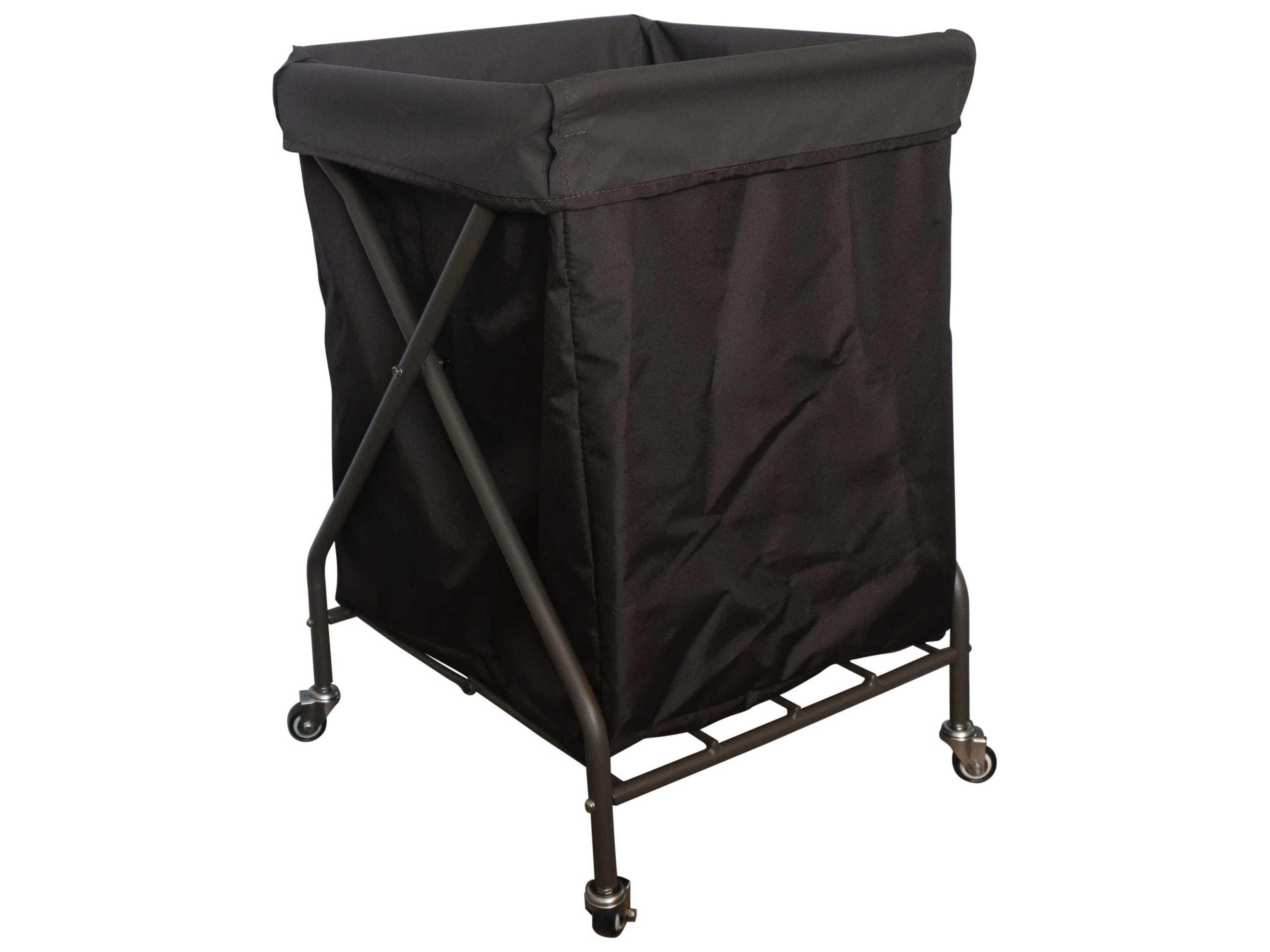 Grosfillex Sunset Sling Aluminum Solid Gray/Volcanic Black Towel Valet Single Unit