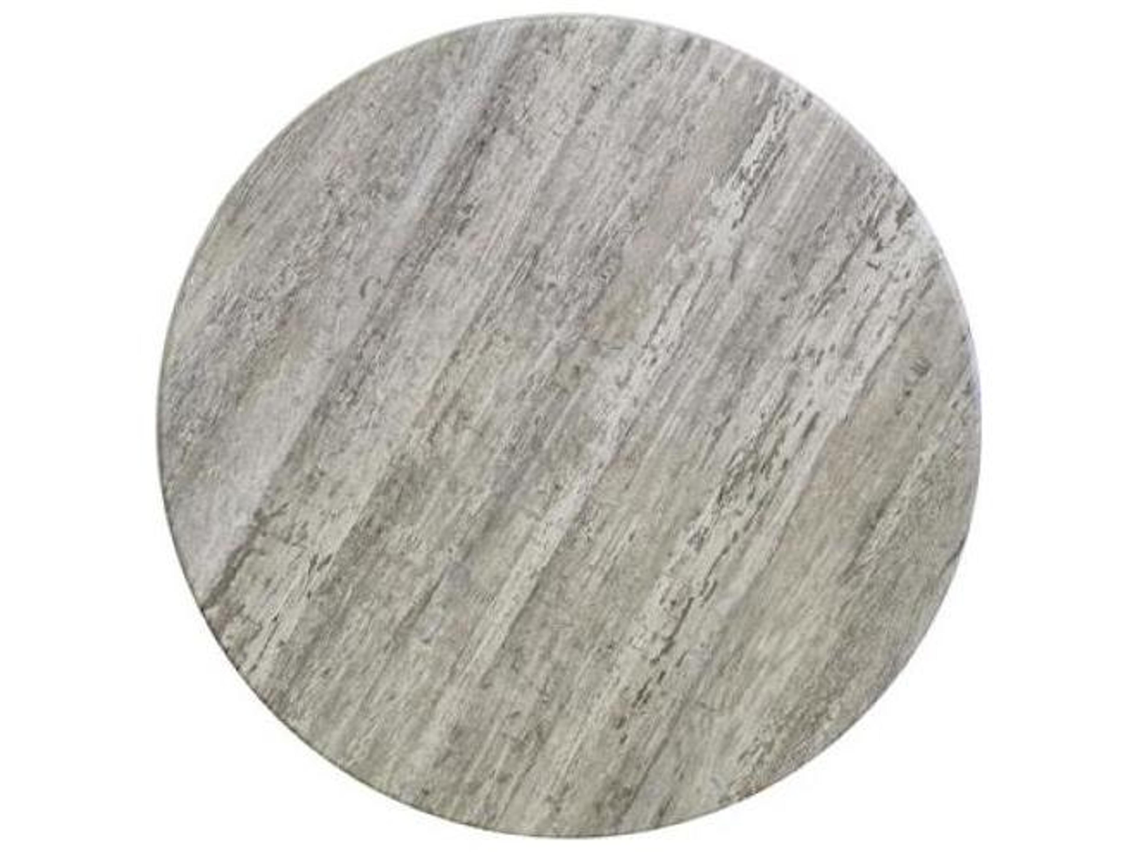 Molded Melamine Resin Barn White Round Table Top