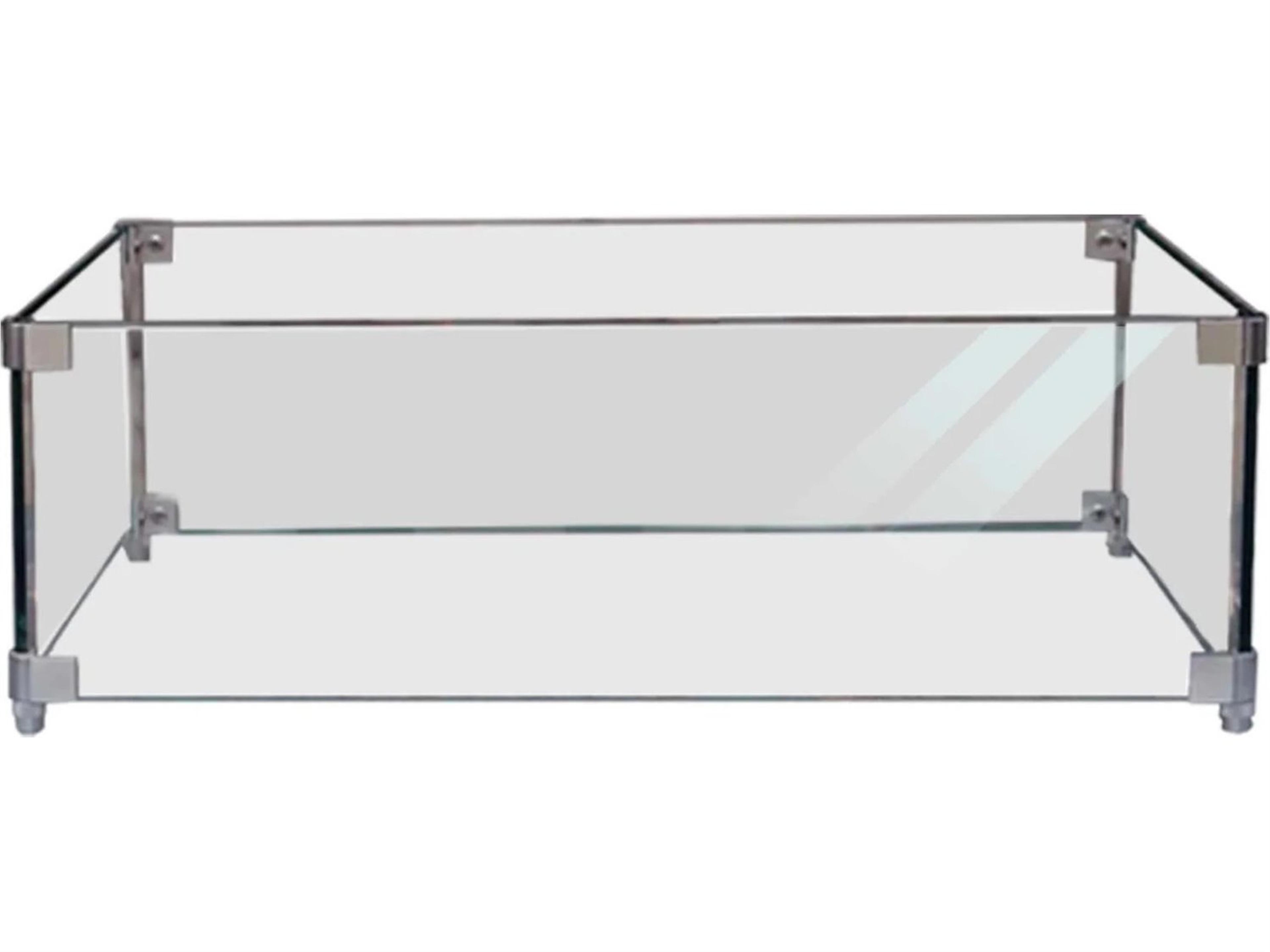 Beton Square Glass Wind Guard