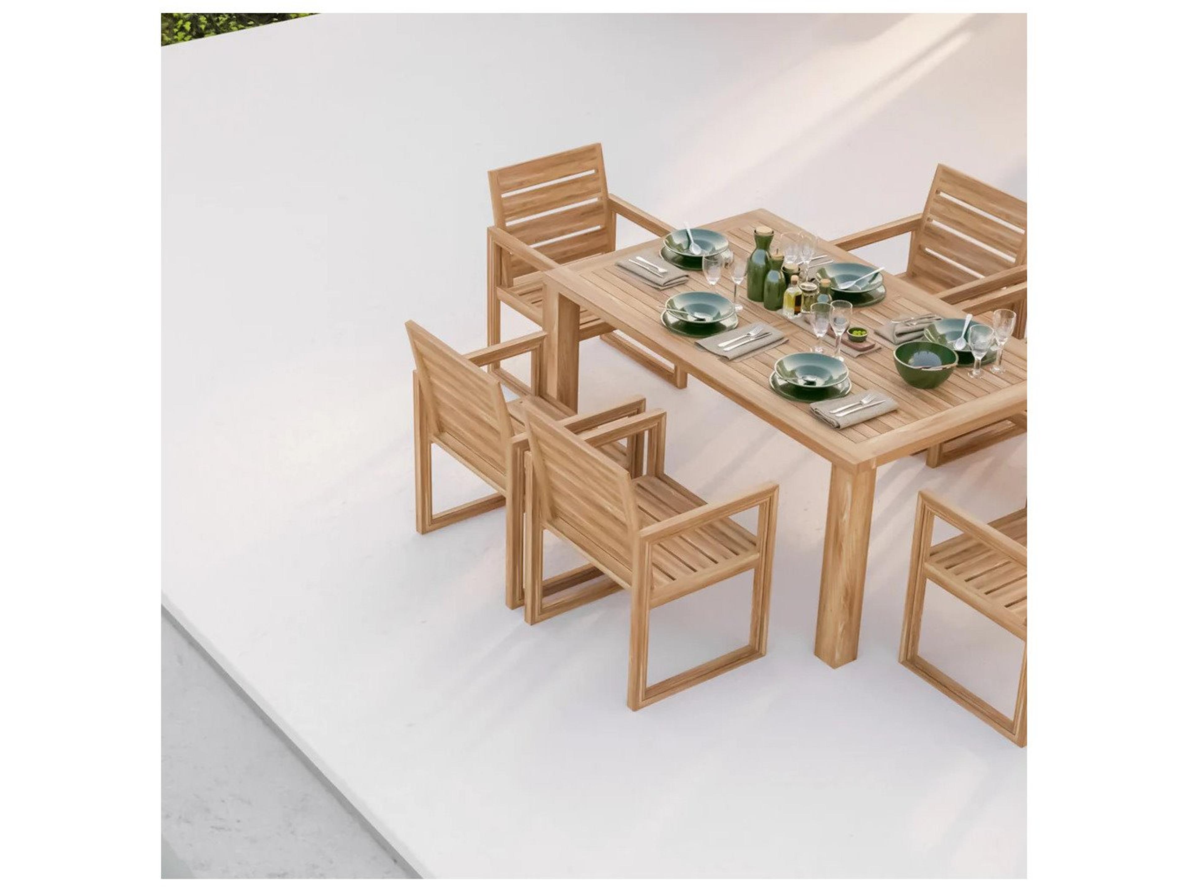 Harmonia Living Caldas Dining Arm Chair