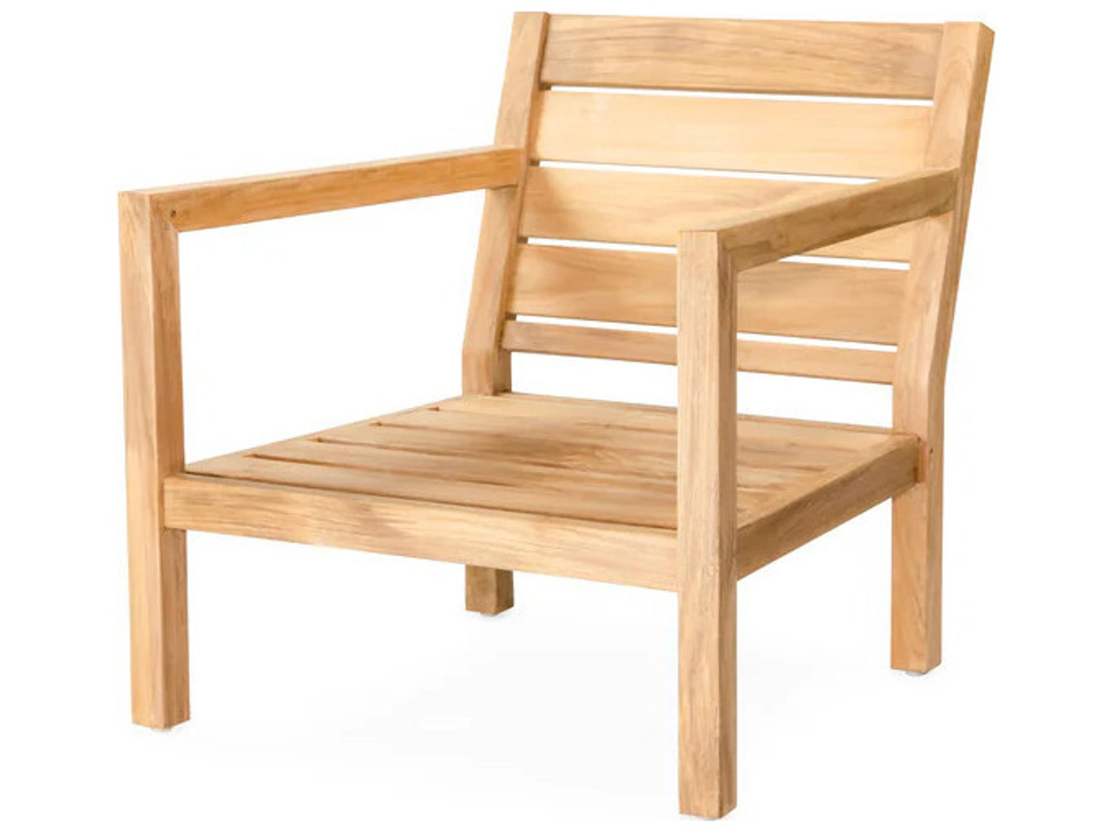 Harmonia Living Classic Teak Club Chair