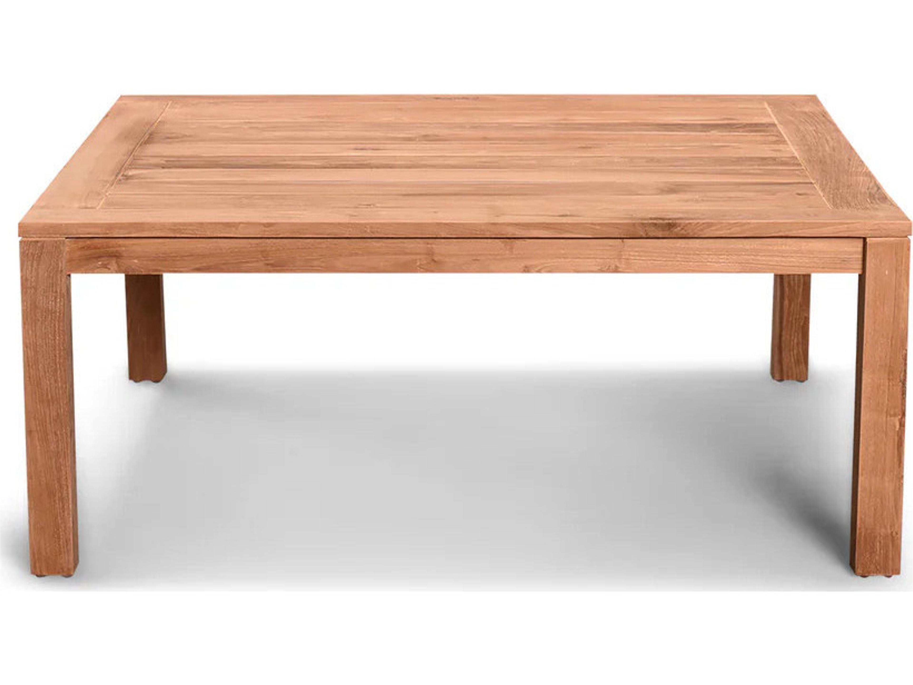 Harmonia Living Classic Teak 44" Square Coffee Table