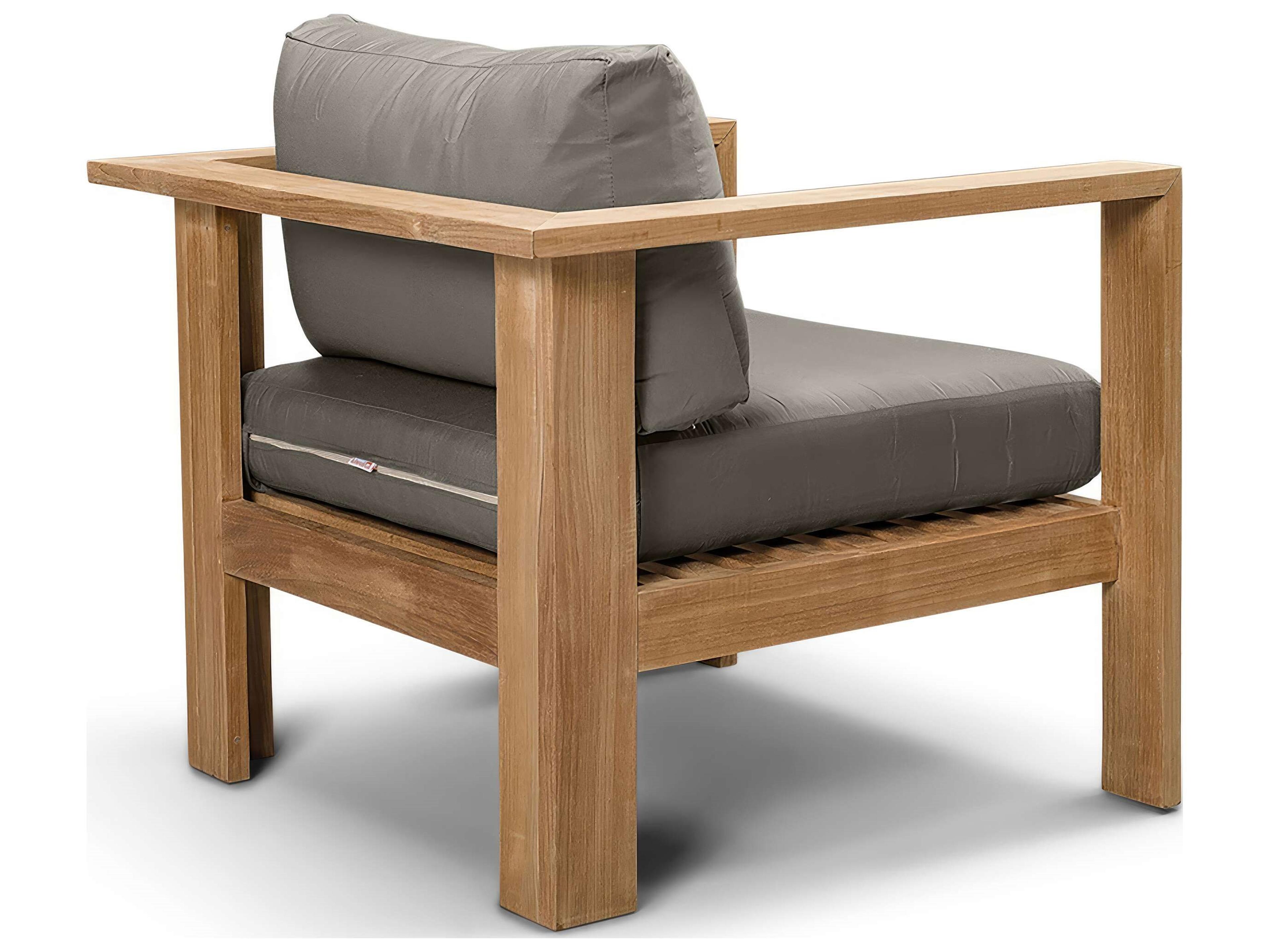 Harmonia Living Ando Teak Outdoor Lounge Chair