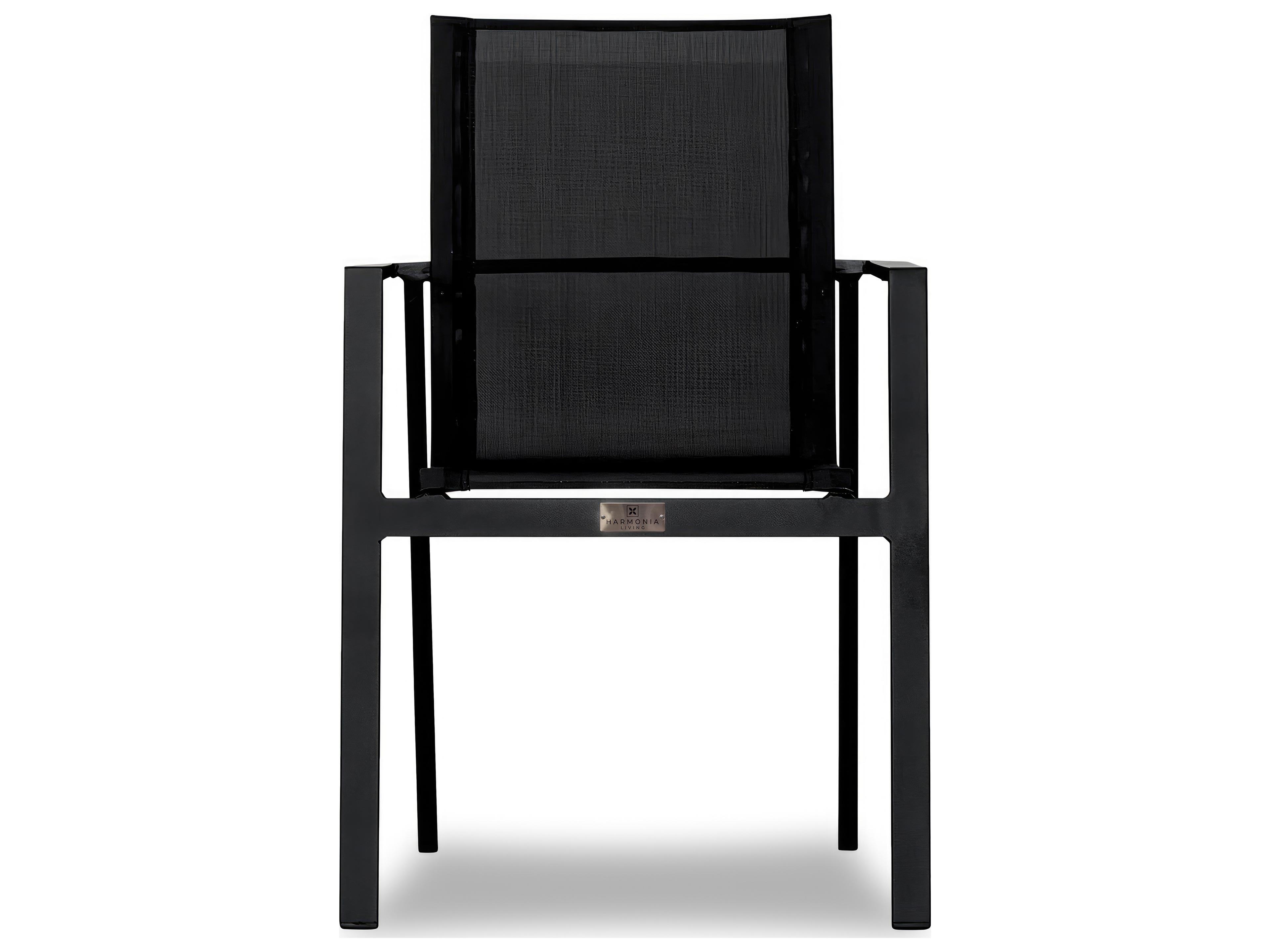 Harmonia Living Lift Aluminum Sling 9 Piece Outdoor Dining Set