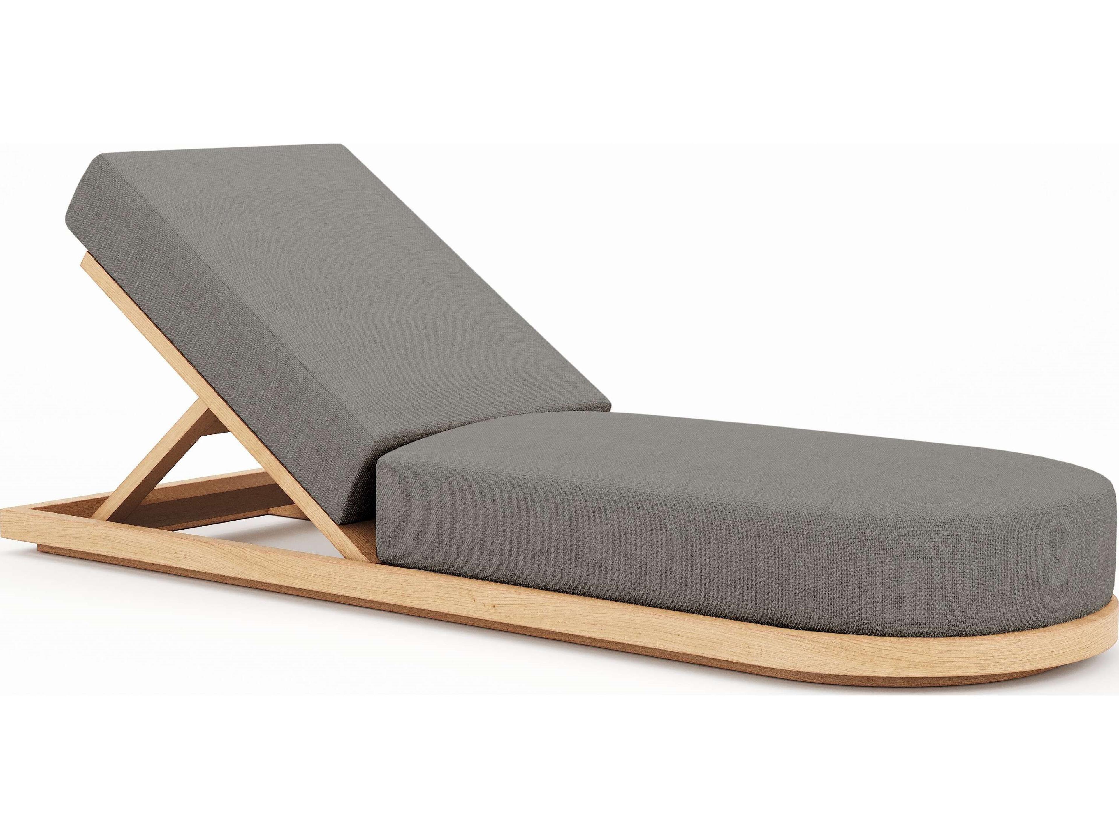 Muse Chaise Lounge - Natural Sanded