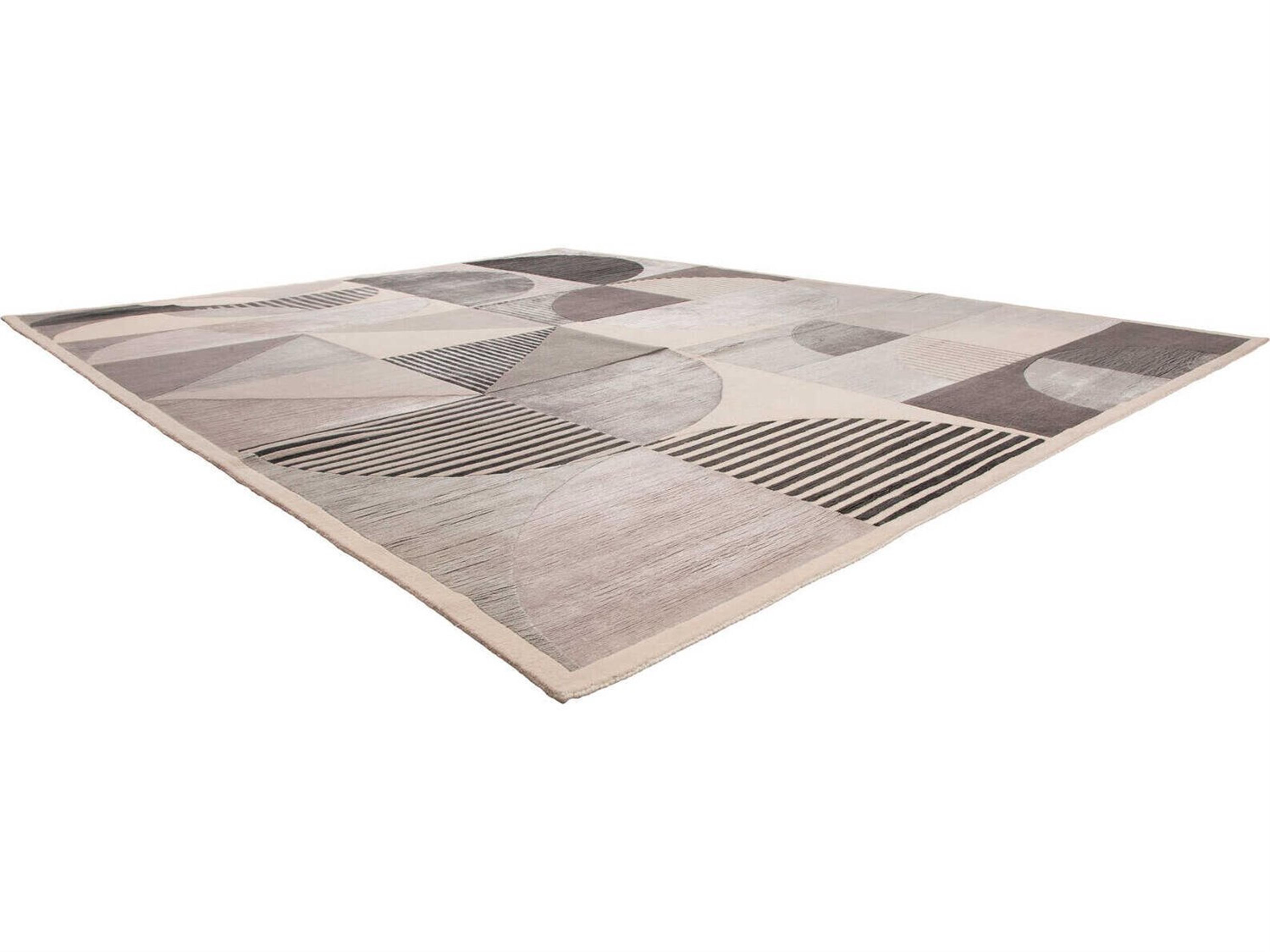 Harounian Rugs Ivory - Silver Area Rug