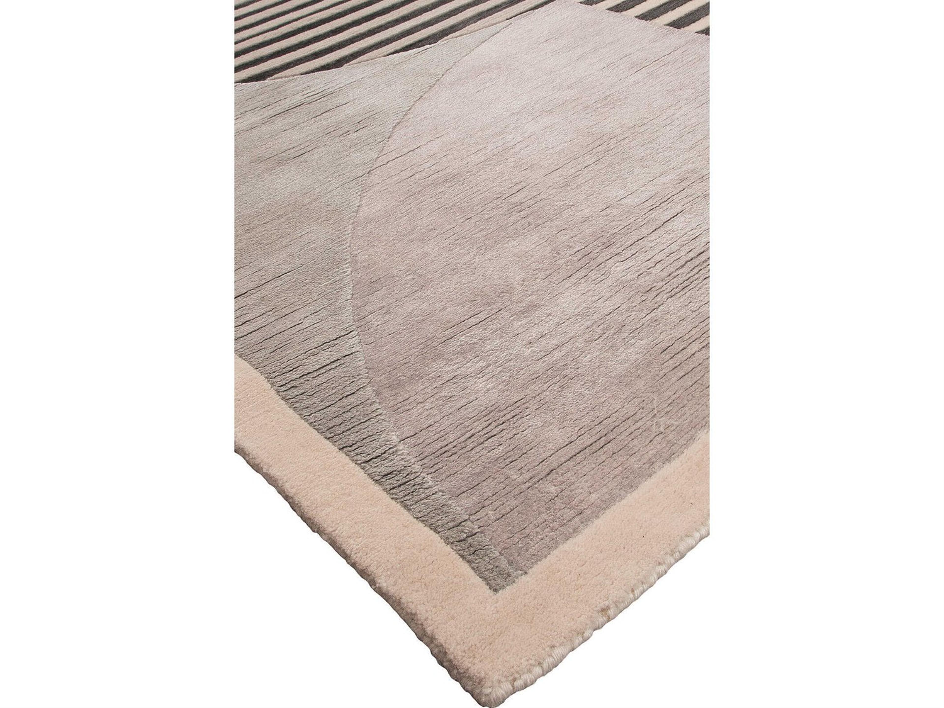 Harounian Rugs Ivory - Silver Area Rug