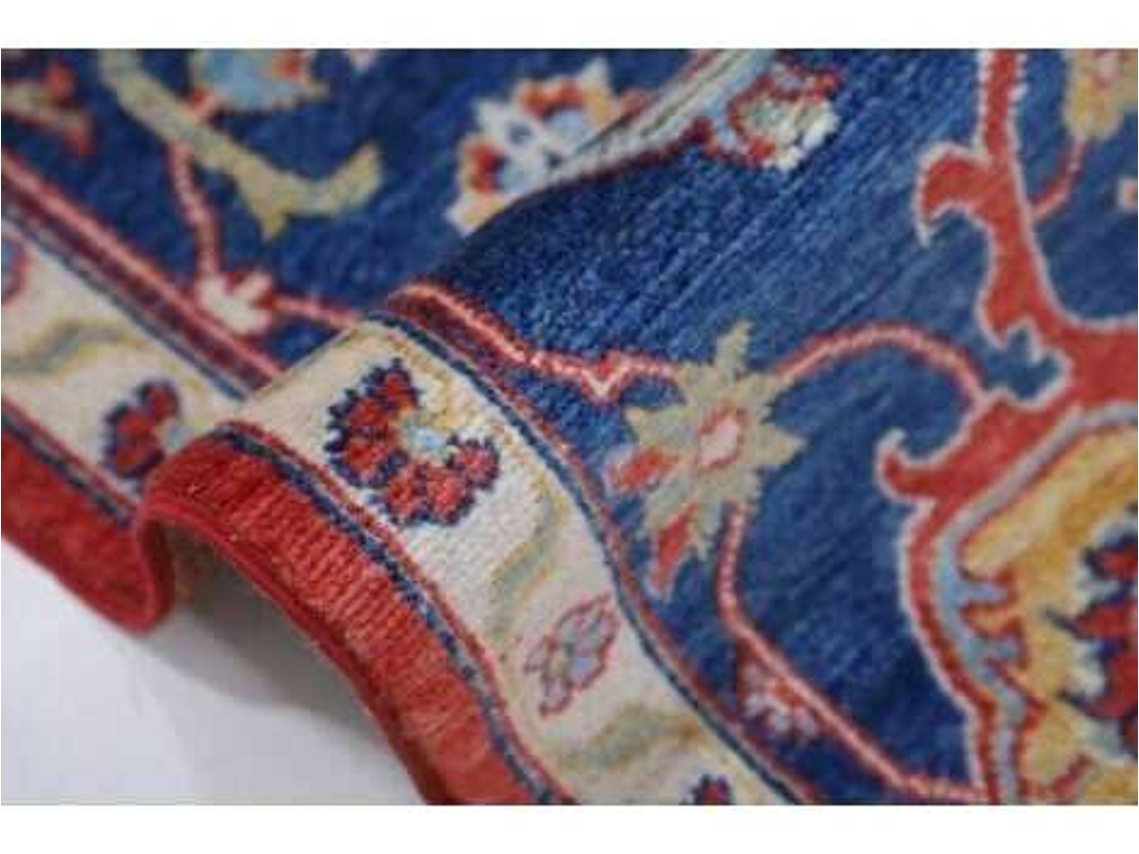 Harounian Rugs  Red - Navy Area Rug