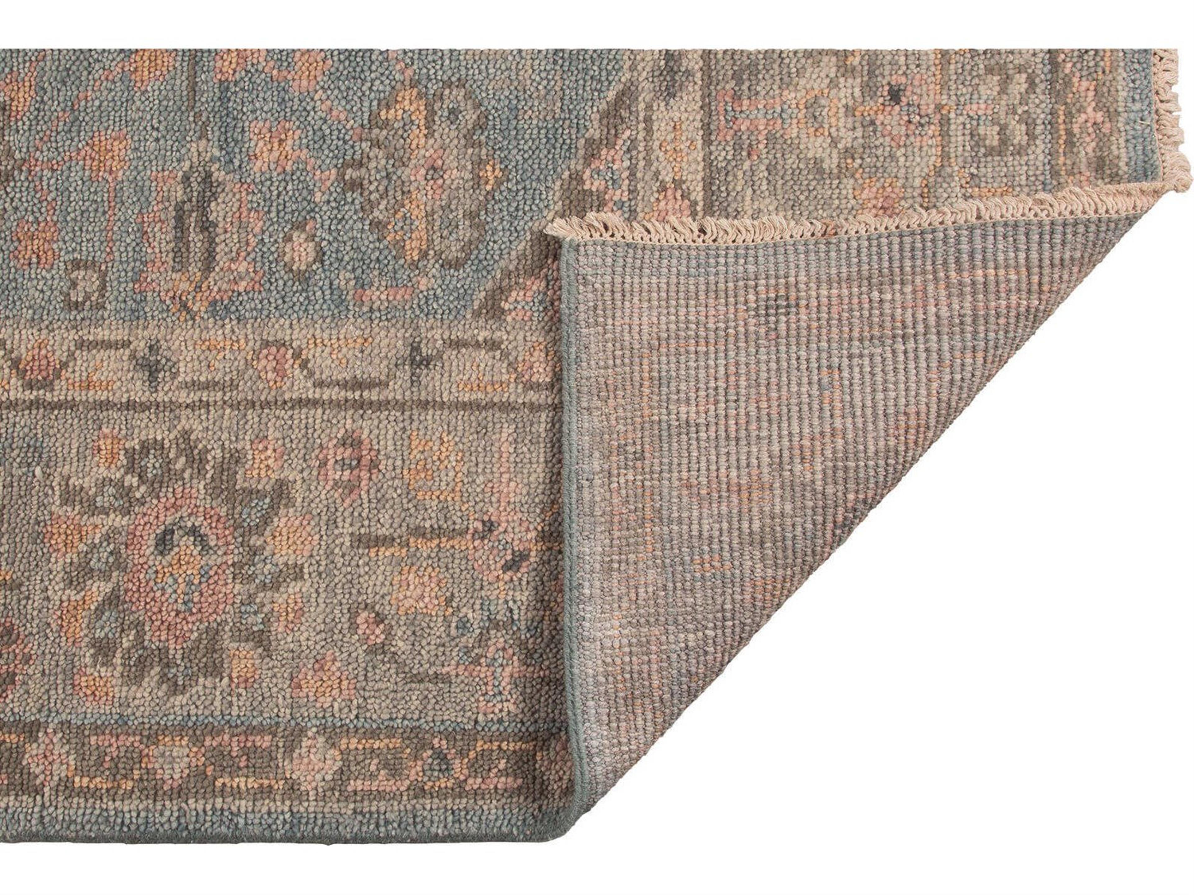 Harounian Rugs Light Blue - Silver Area Rug