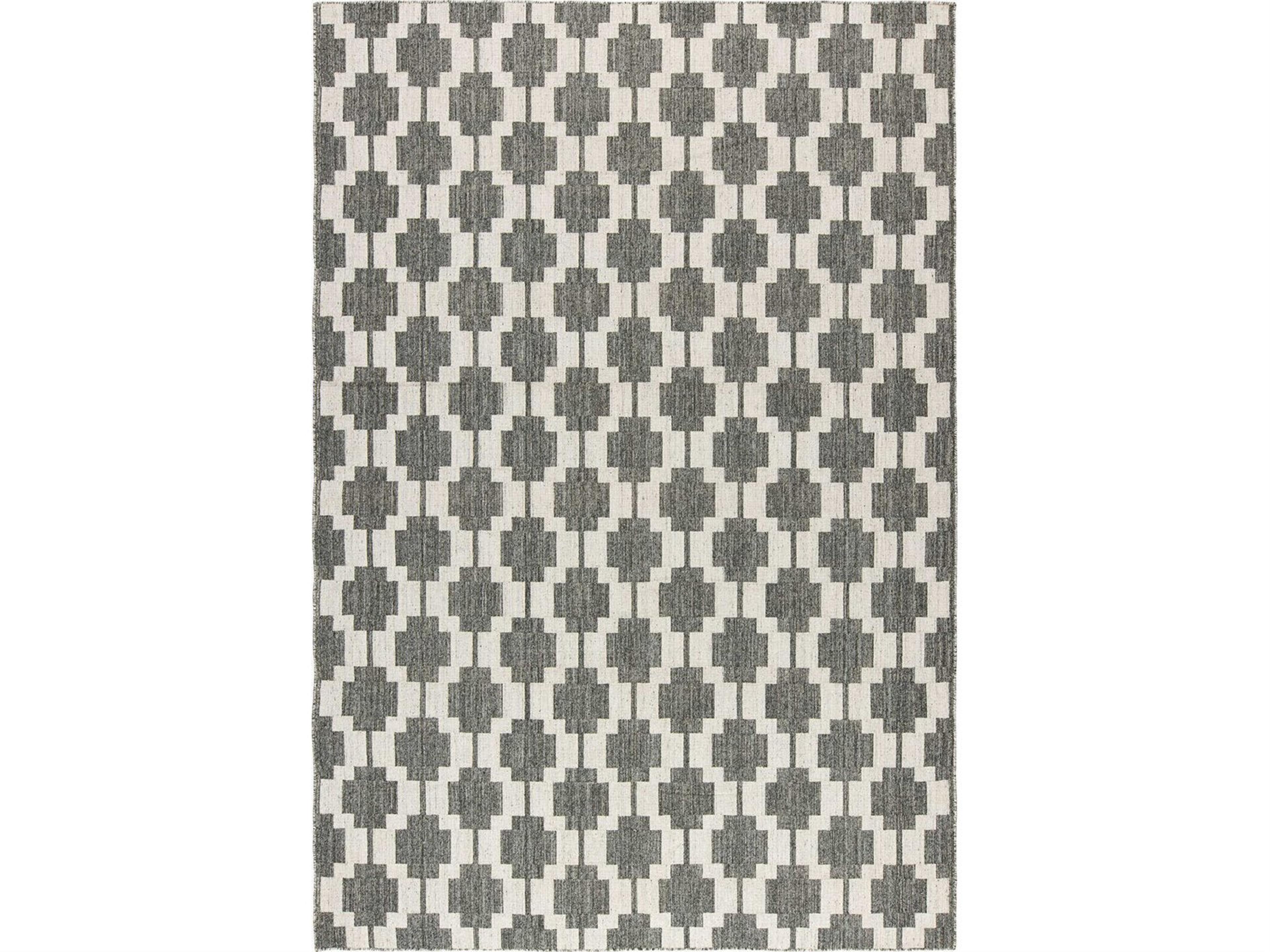 Ivory - Grey Area Rug