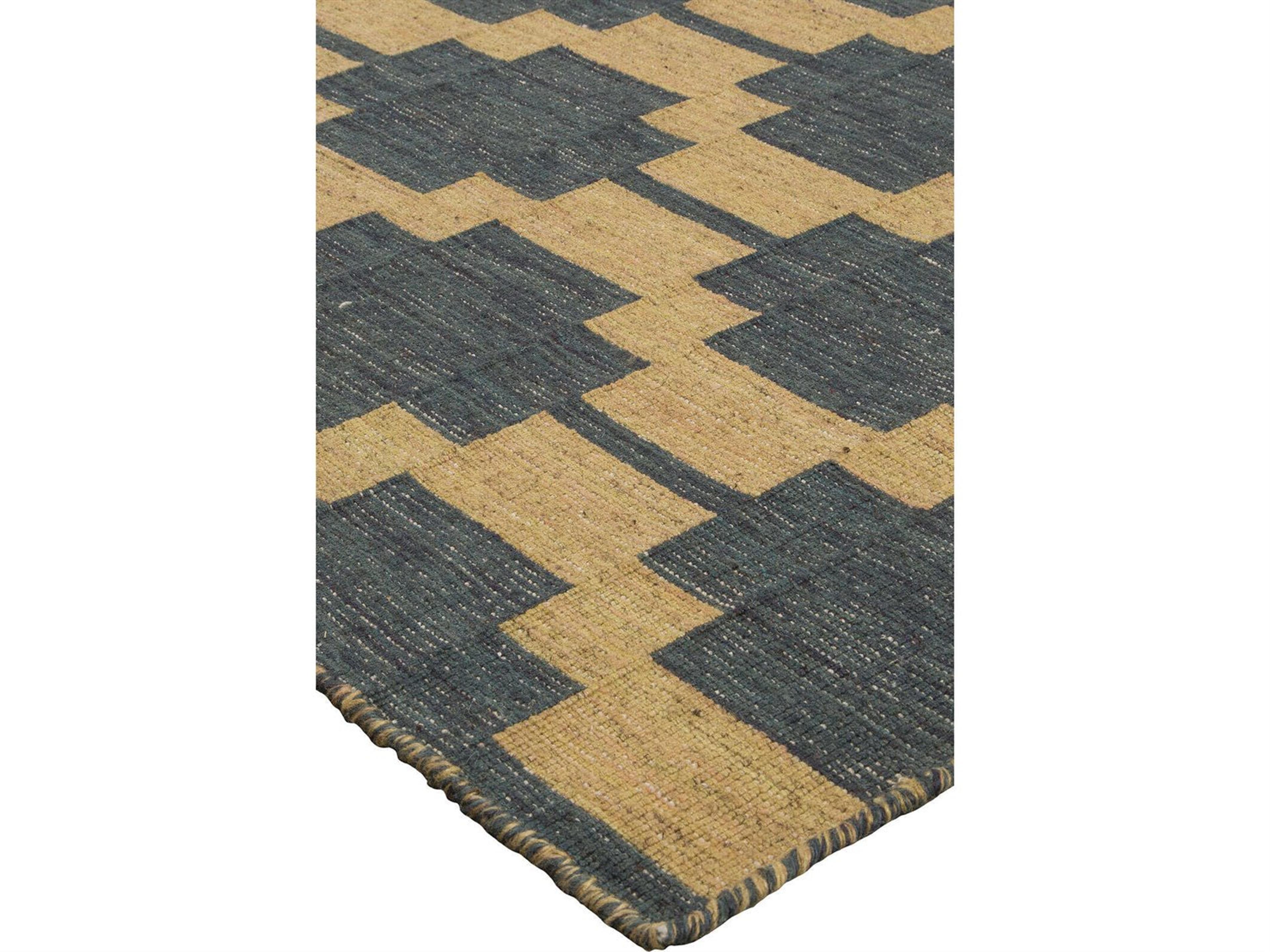 Harounian Rugs  Grey - Gold Area Rug