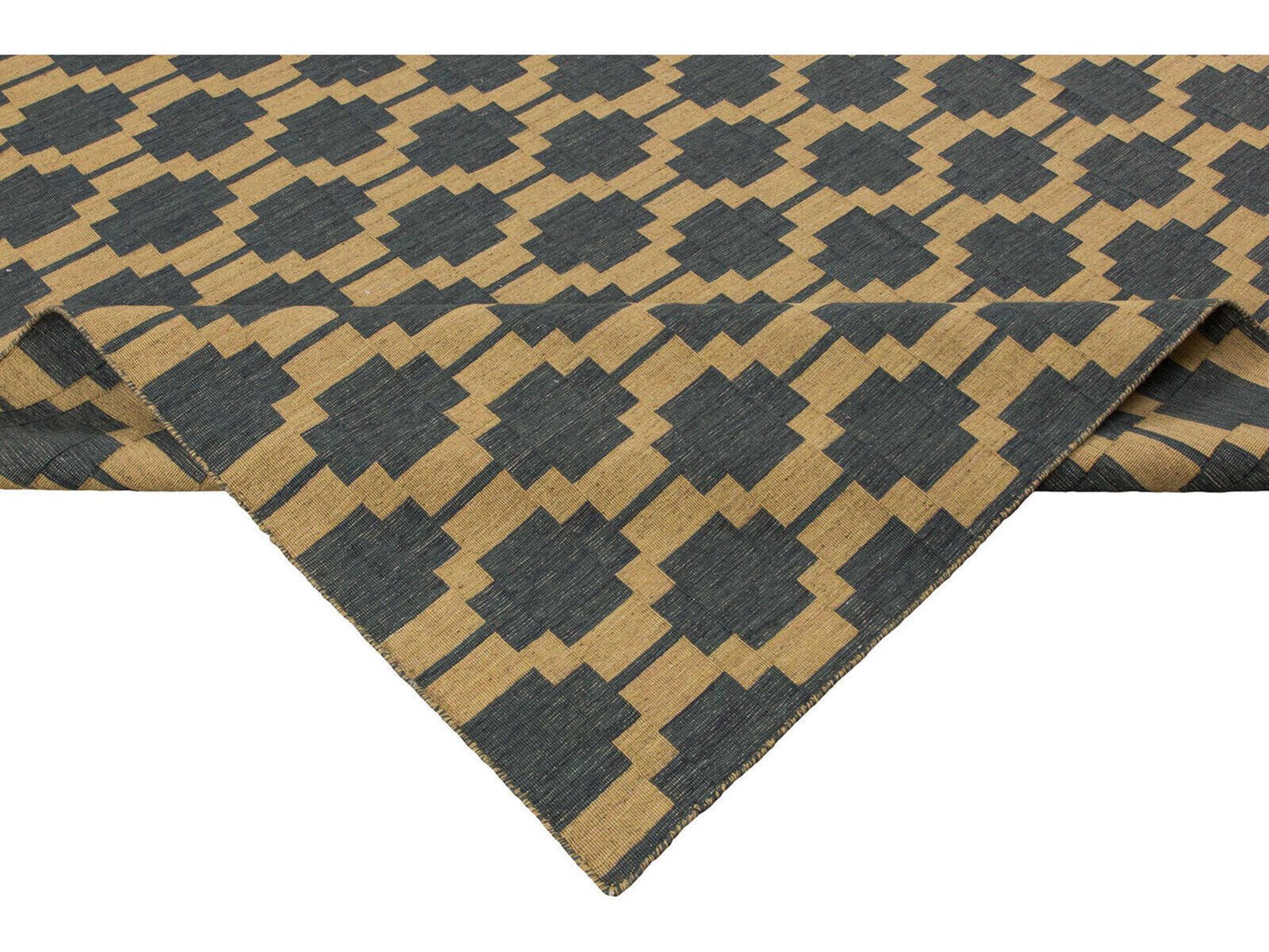 Harounian Rugs  Grey - Gold Area Rug