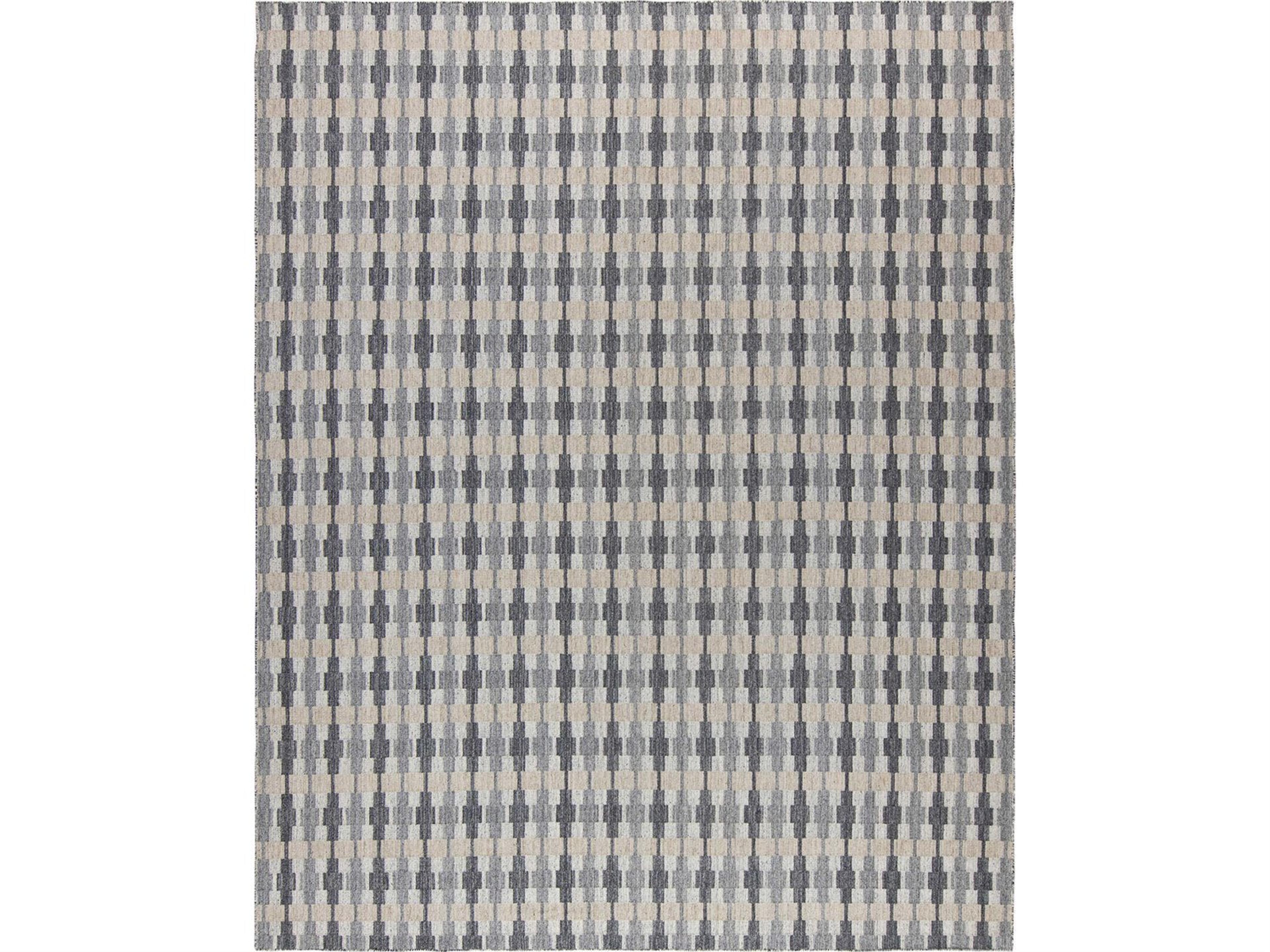 Ivory - Grey Area Rug