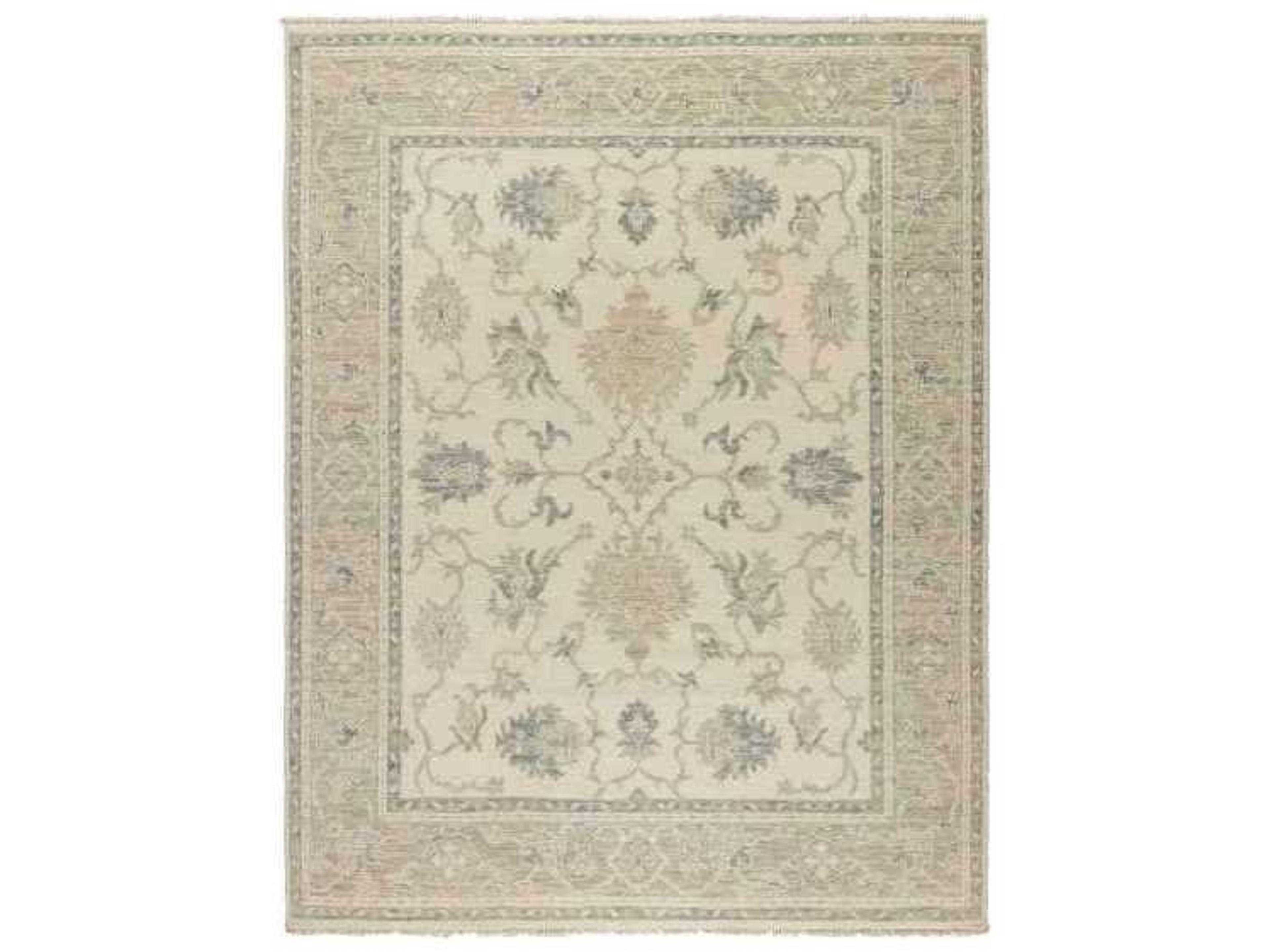 Aria  Ivory - Light Grey Area Rug