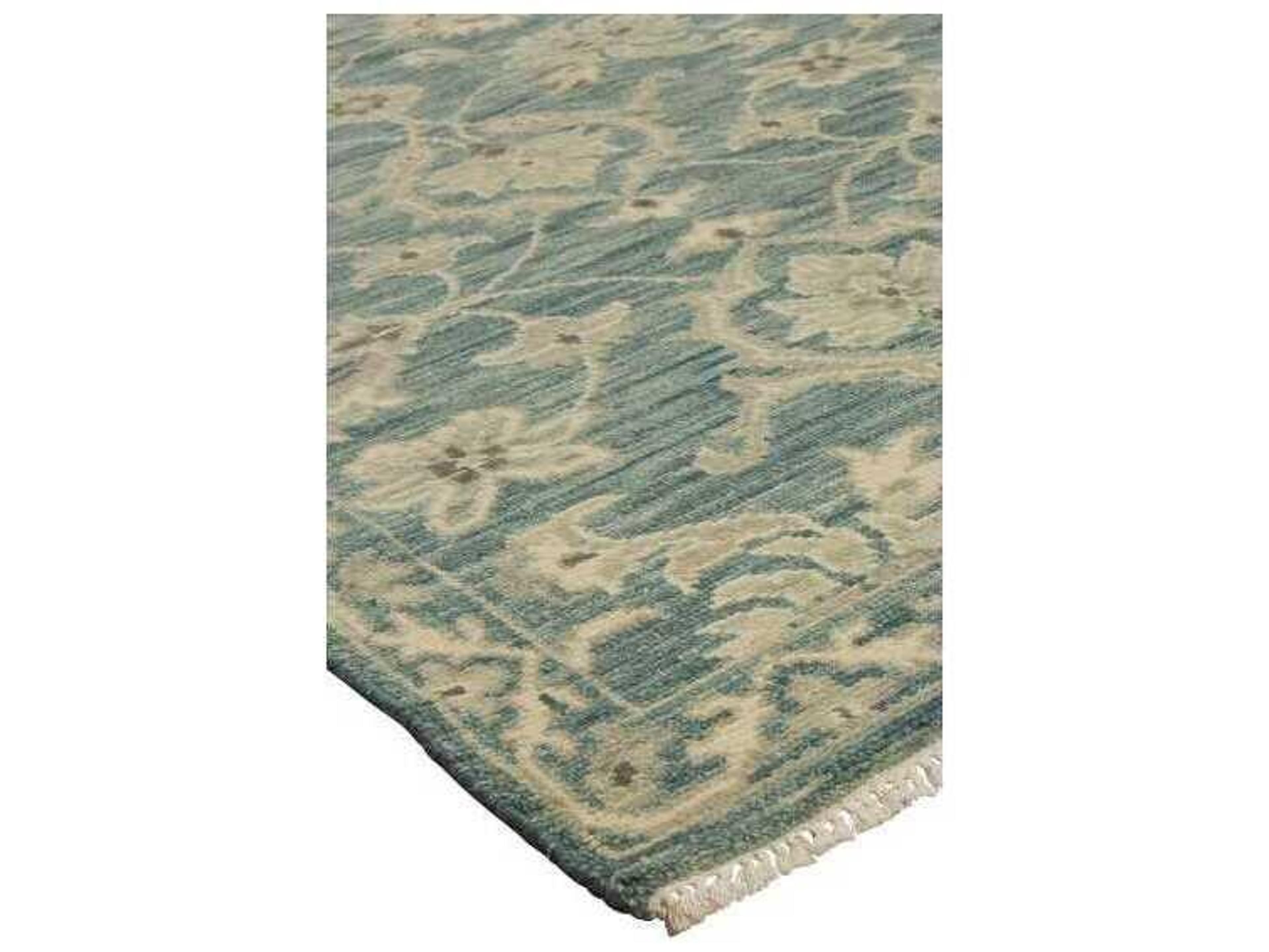Harounian Rugs Aria  Teal Green Area Rug