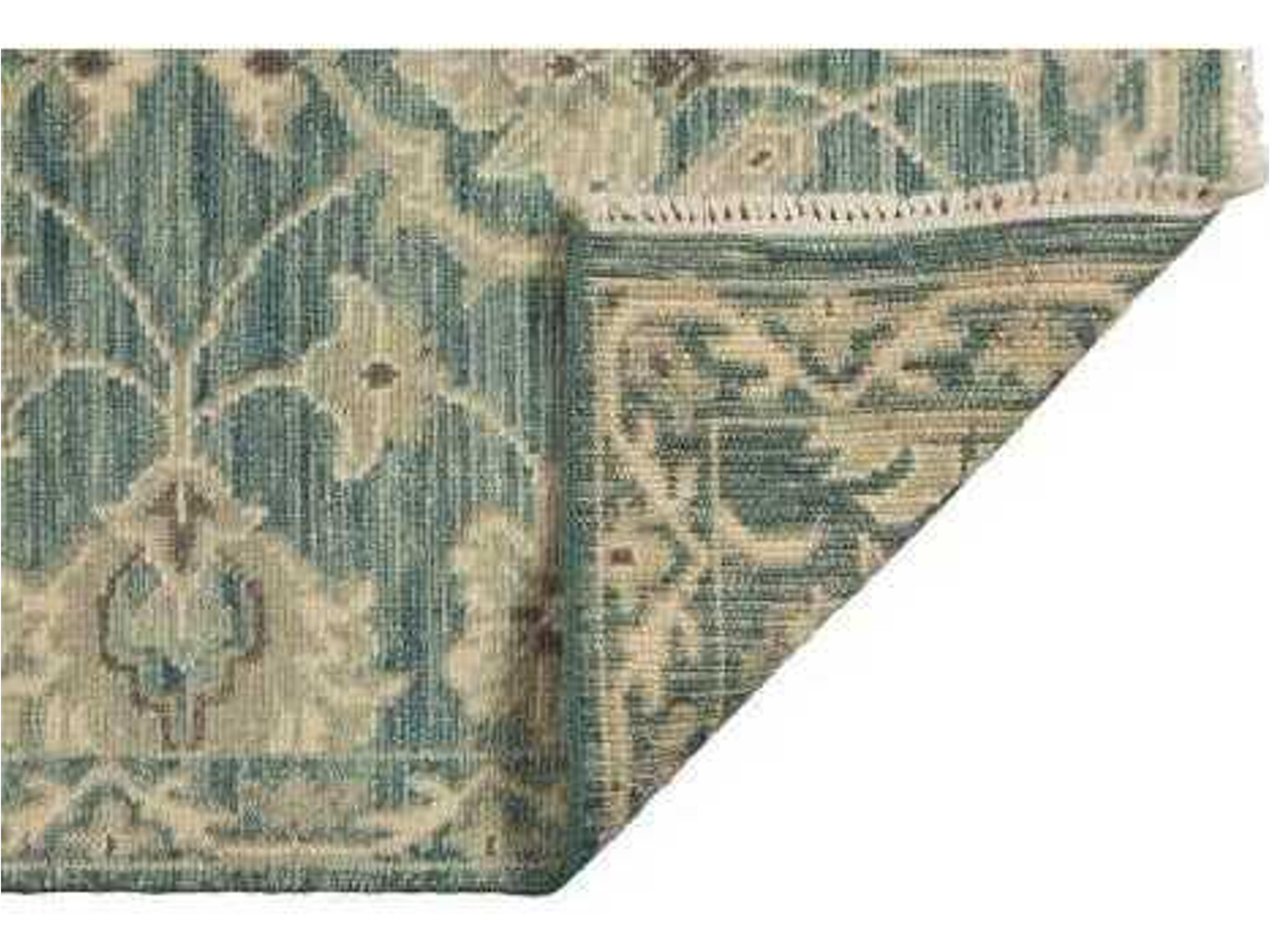 Harounian Rugs Aria  Teal Green Area Rug