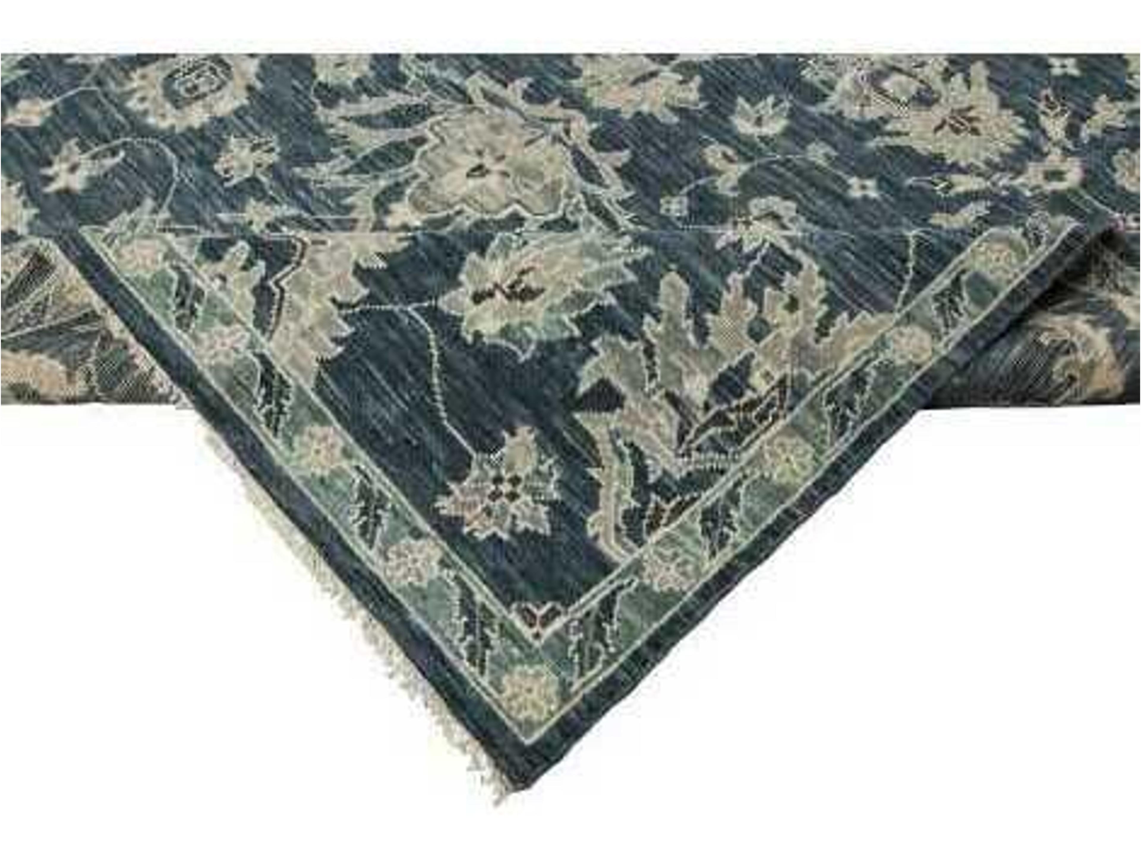 Harounian Rugs Aria  Dark Blue Area Rug