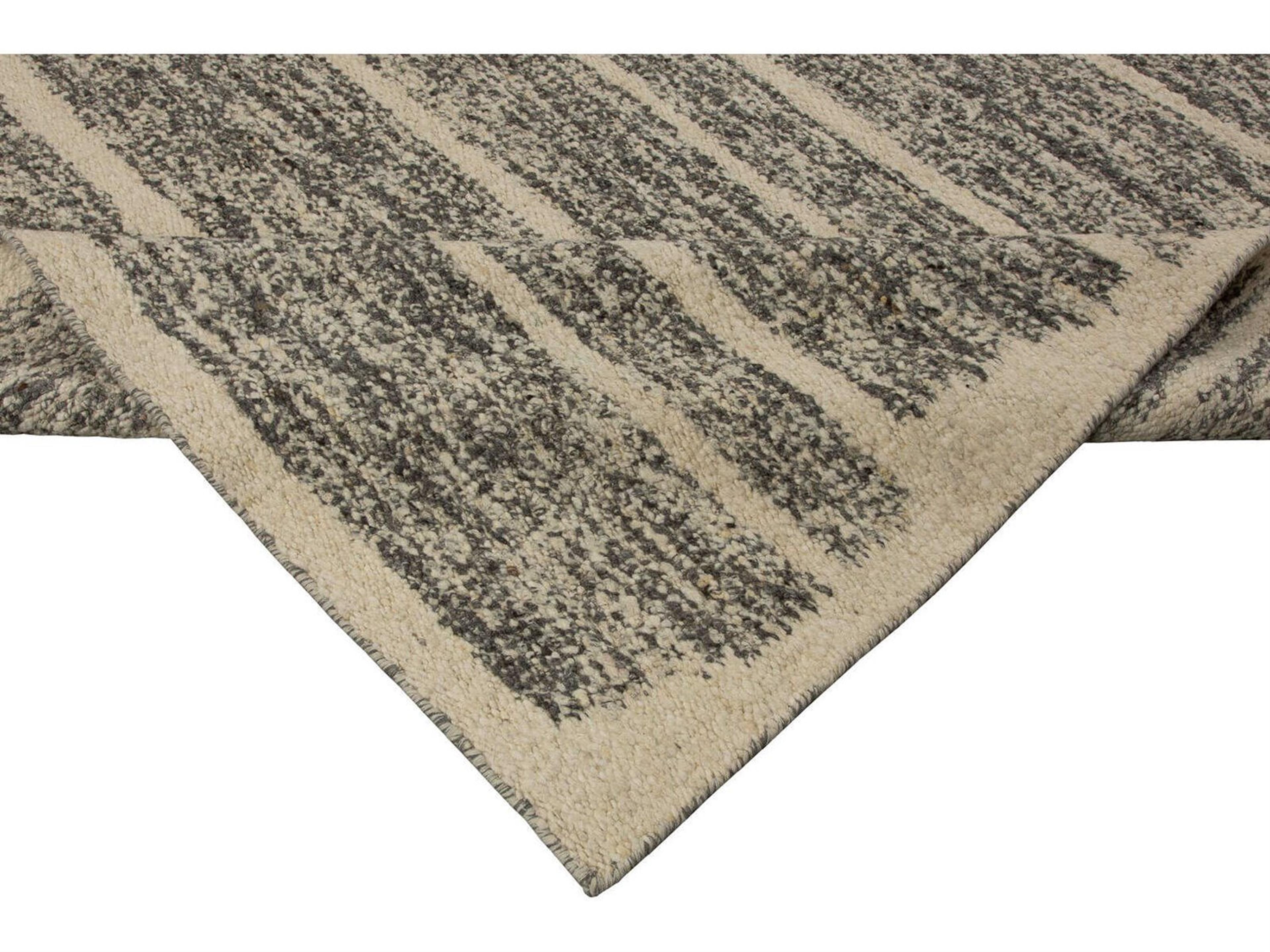 Harounian Rugs Grey - White Area Rug