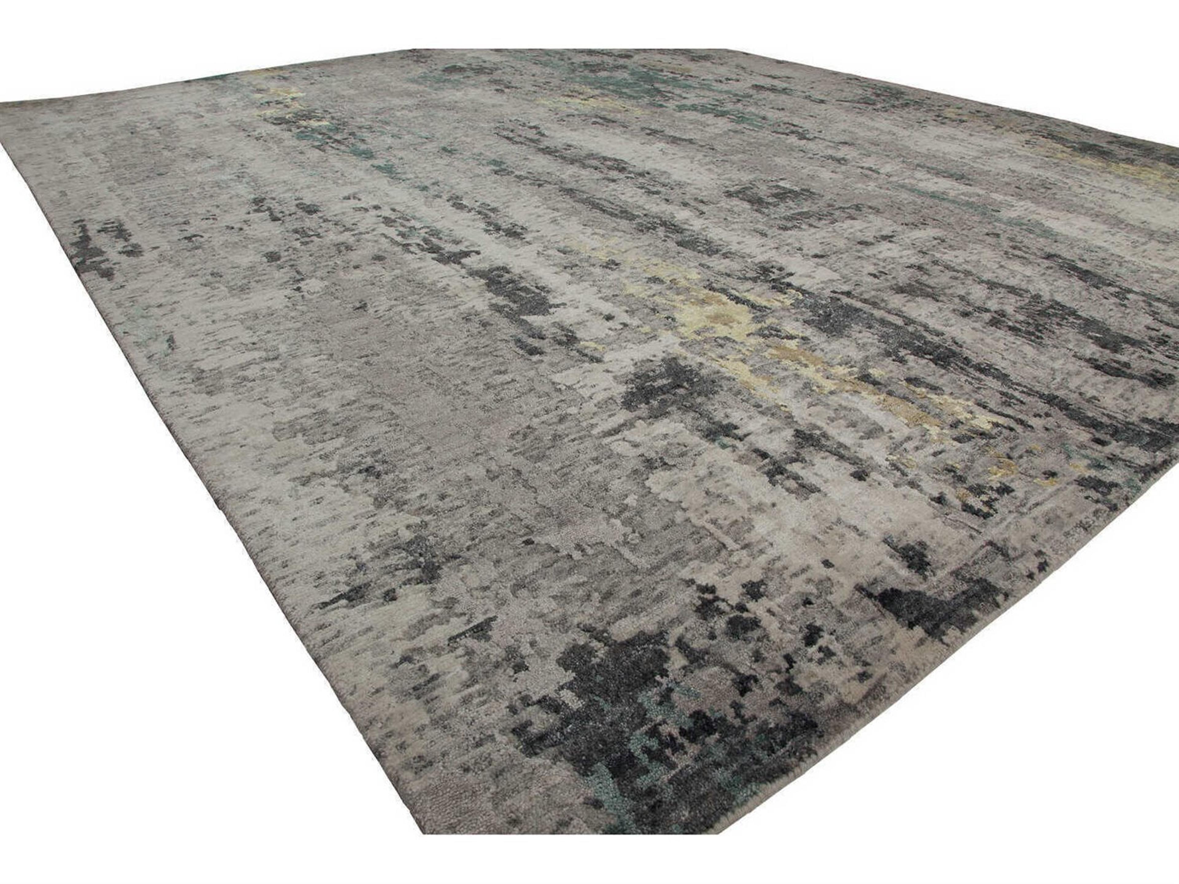 Harounian Rugs Fantasy Grey - Green Area Rug
