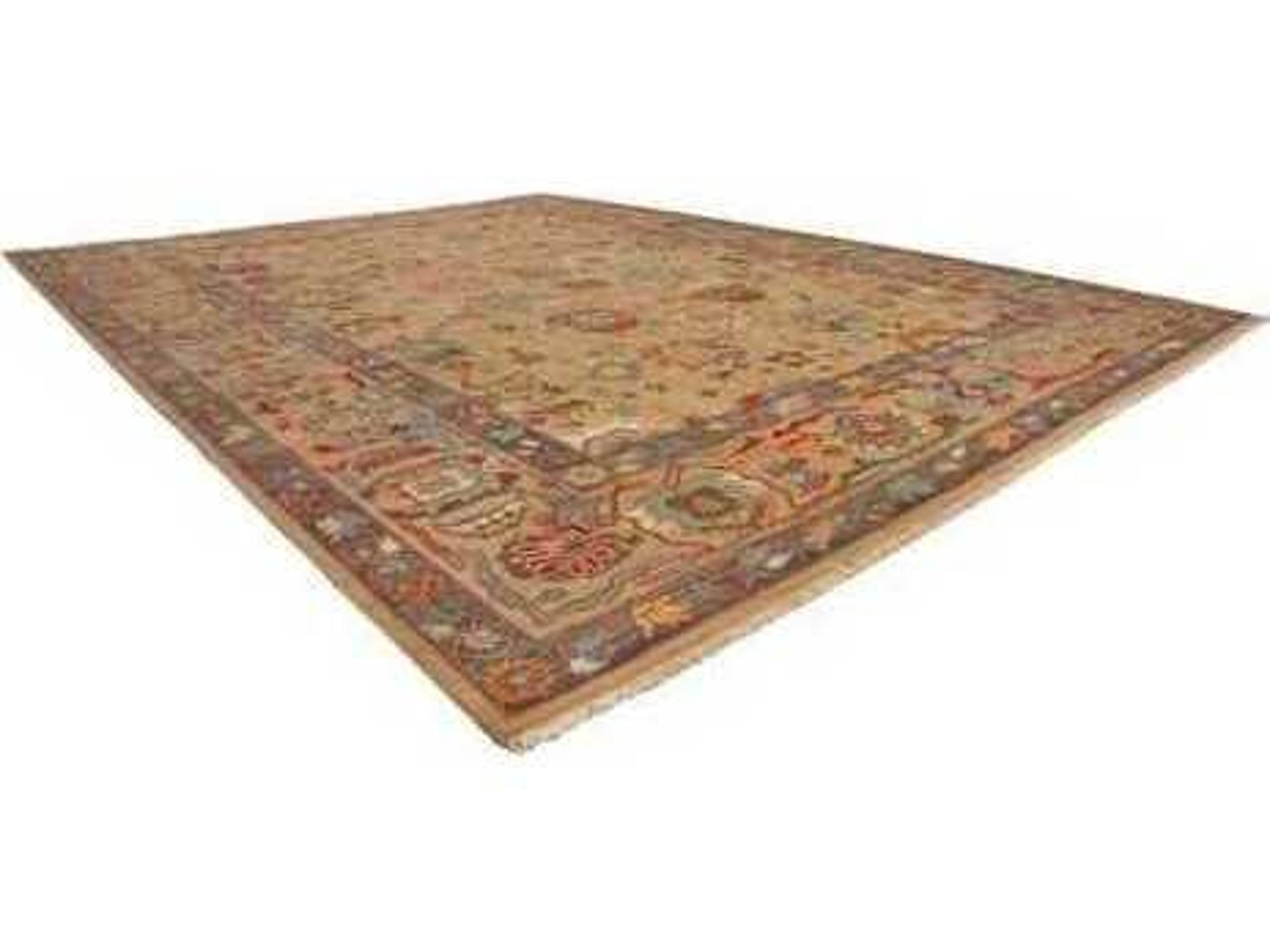 Harounian Rugs  Soft Sepia Area Rug